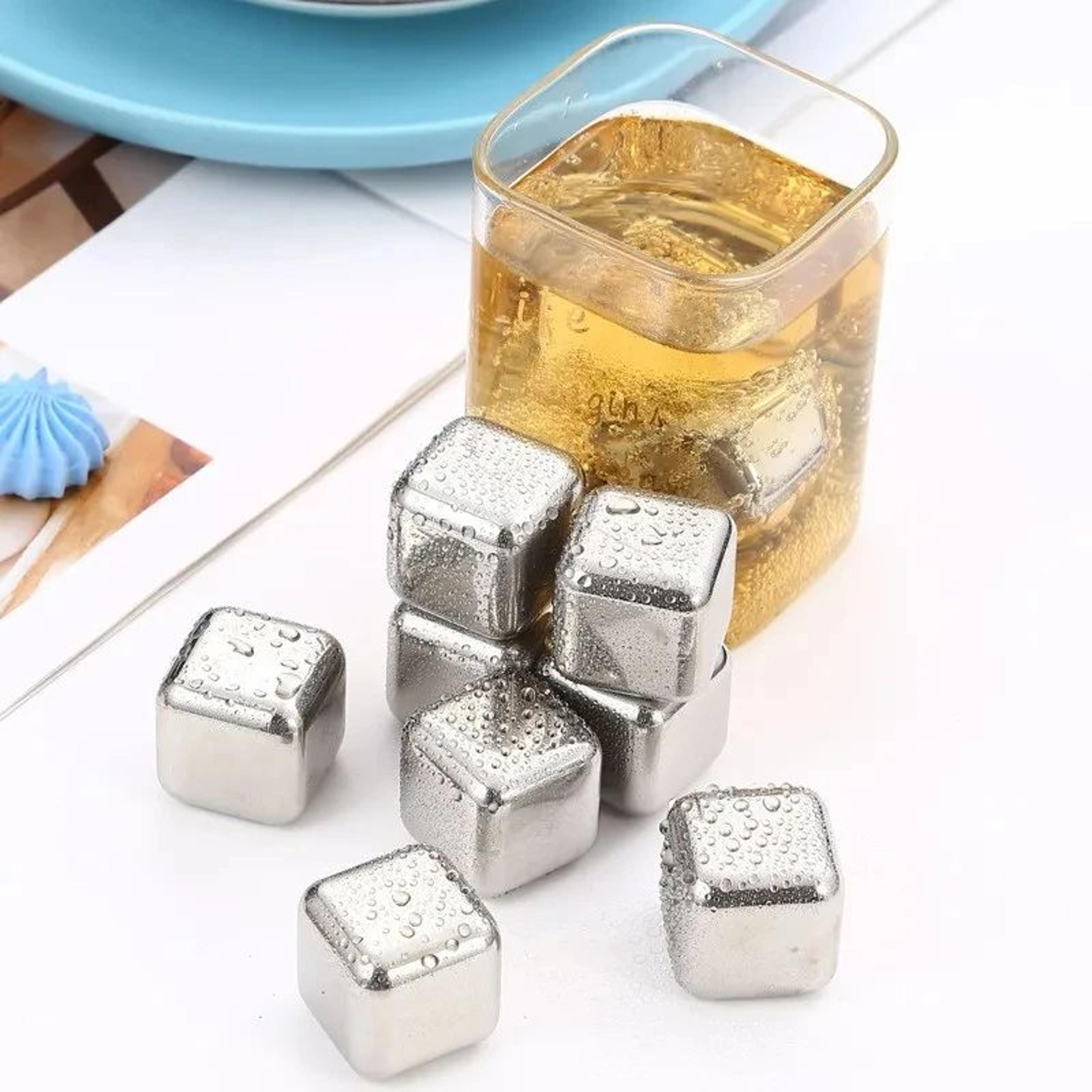 Reusable Stainless Steel Ice Cubes For Chilled Drinks 11