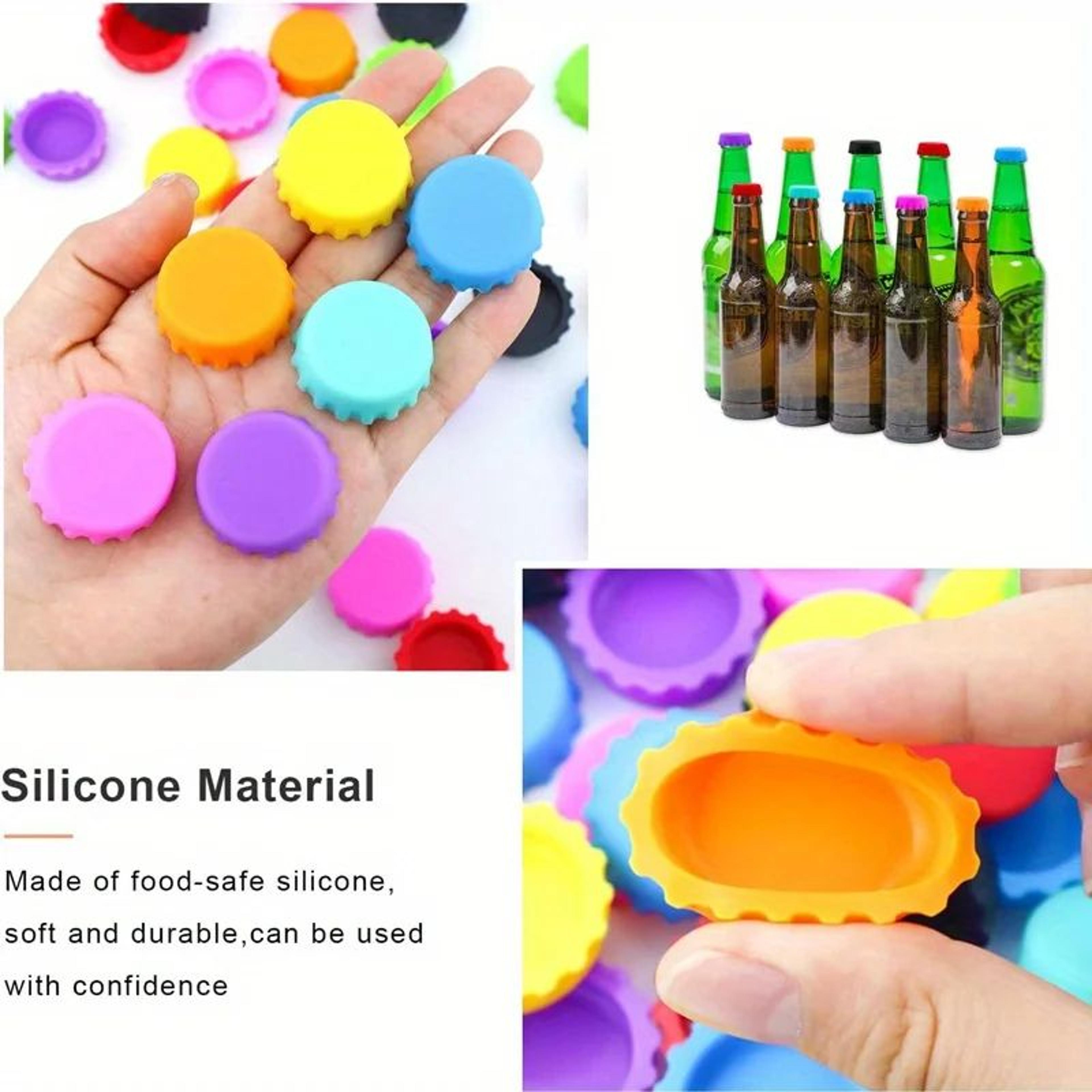 Reusable Silicone Bottle Caps For Wine Beer And Soft Drinks 1