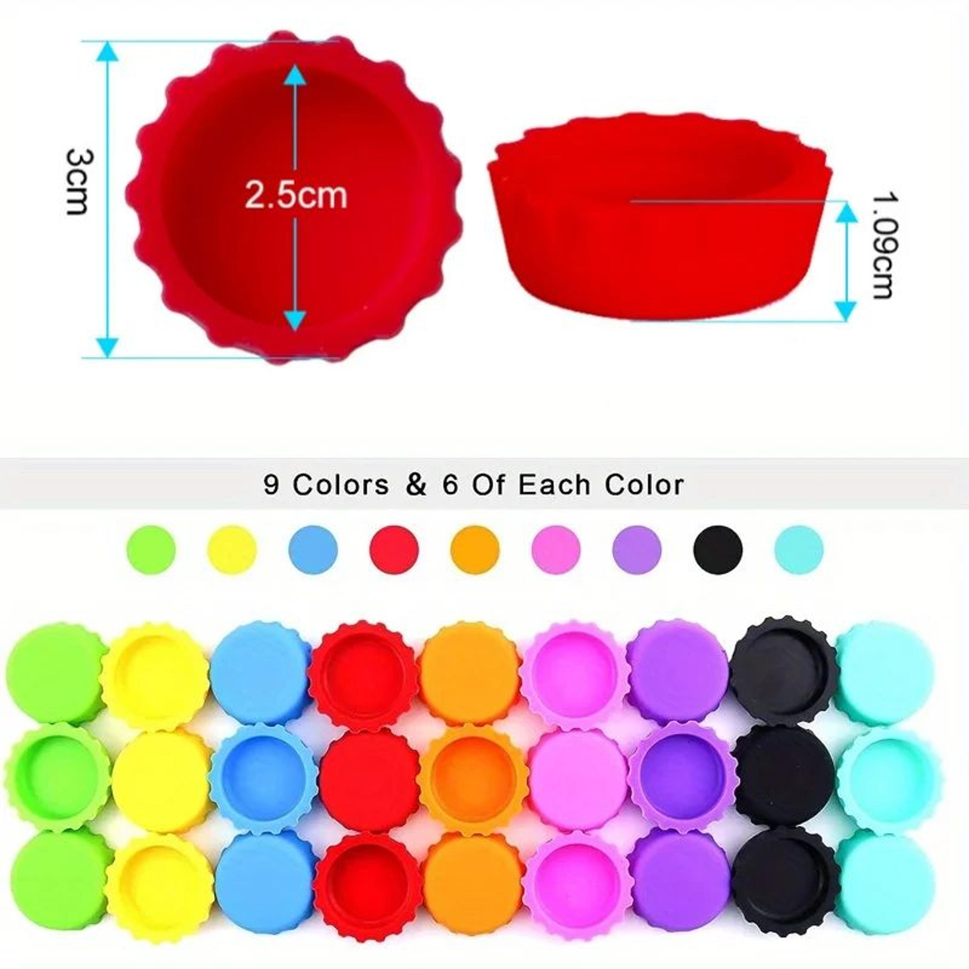 Reusable Silicone Bottle Caps For Wine Beer And Soft Drinks 6