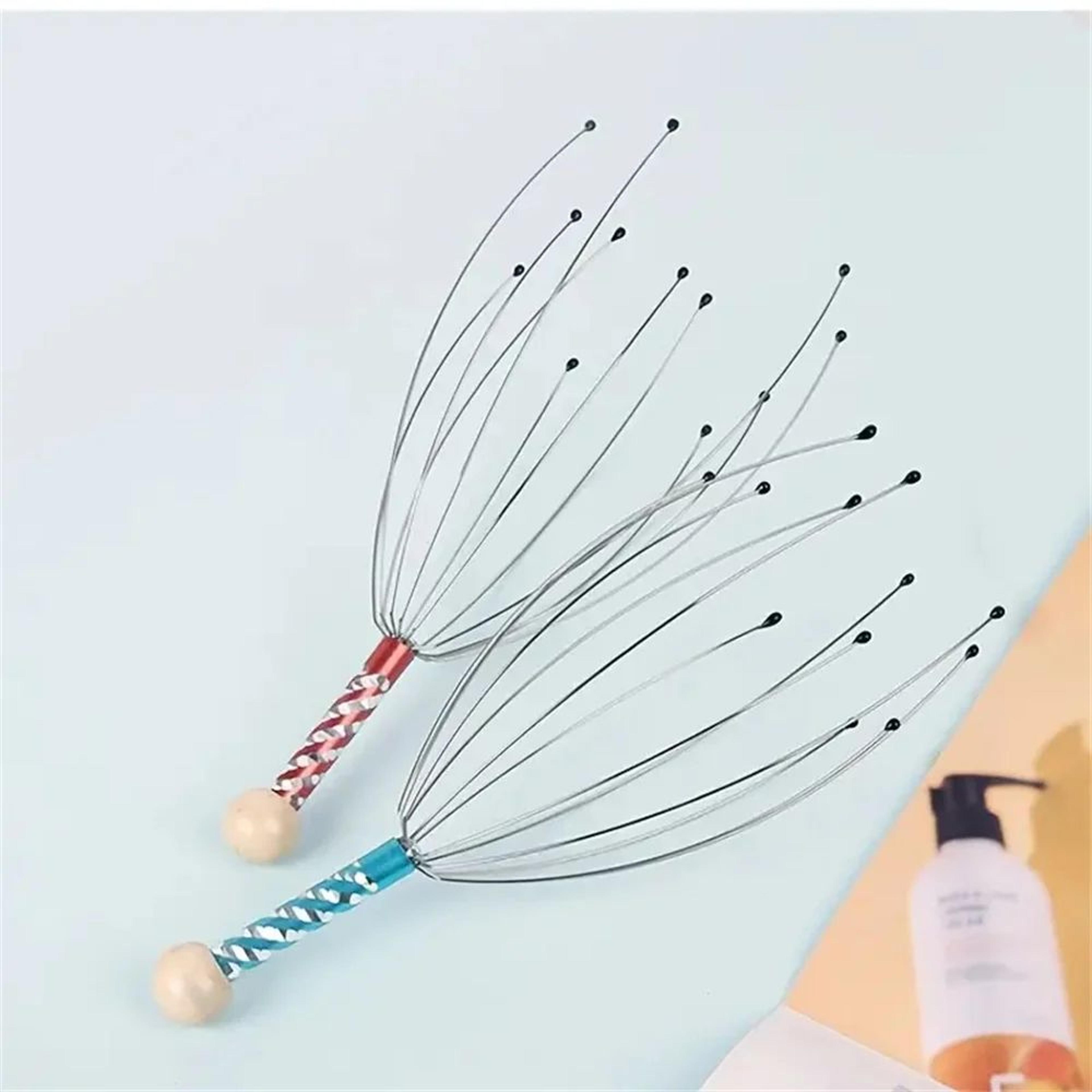 Octopus Shaped Manual Scalp And Head Massager 2