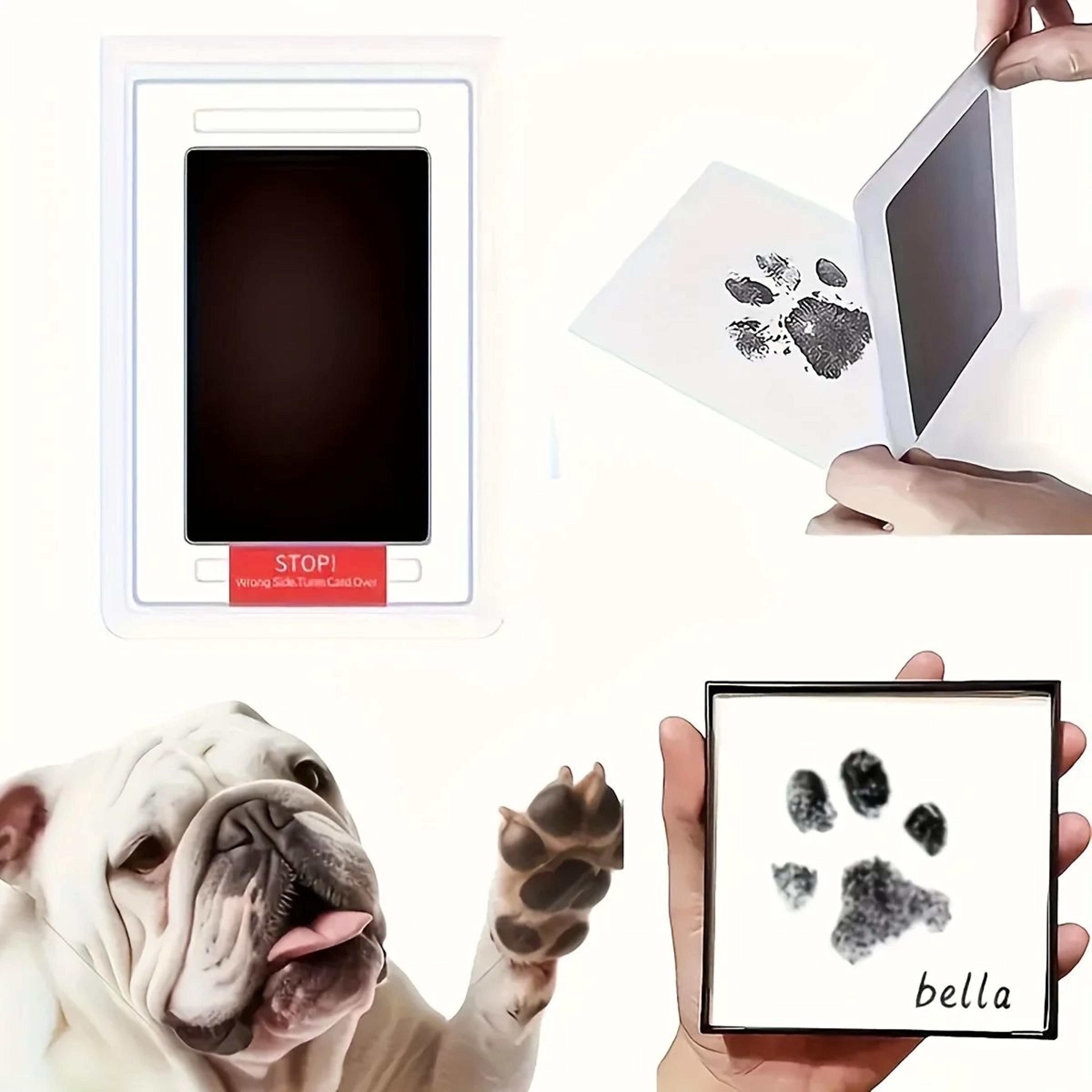 First Footprint And Pet Paw Print Keepsake Kit 3