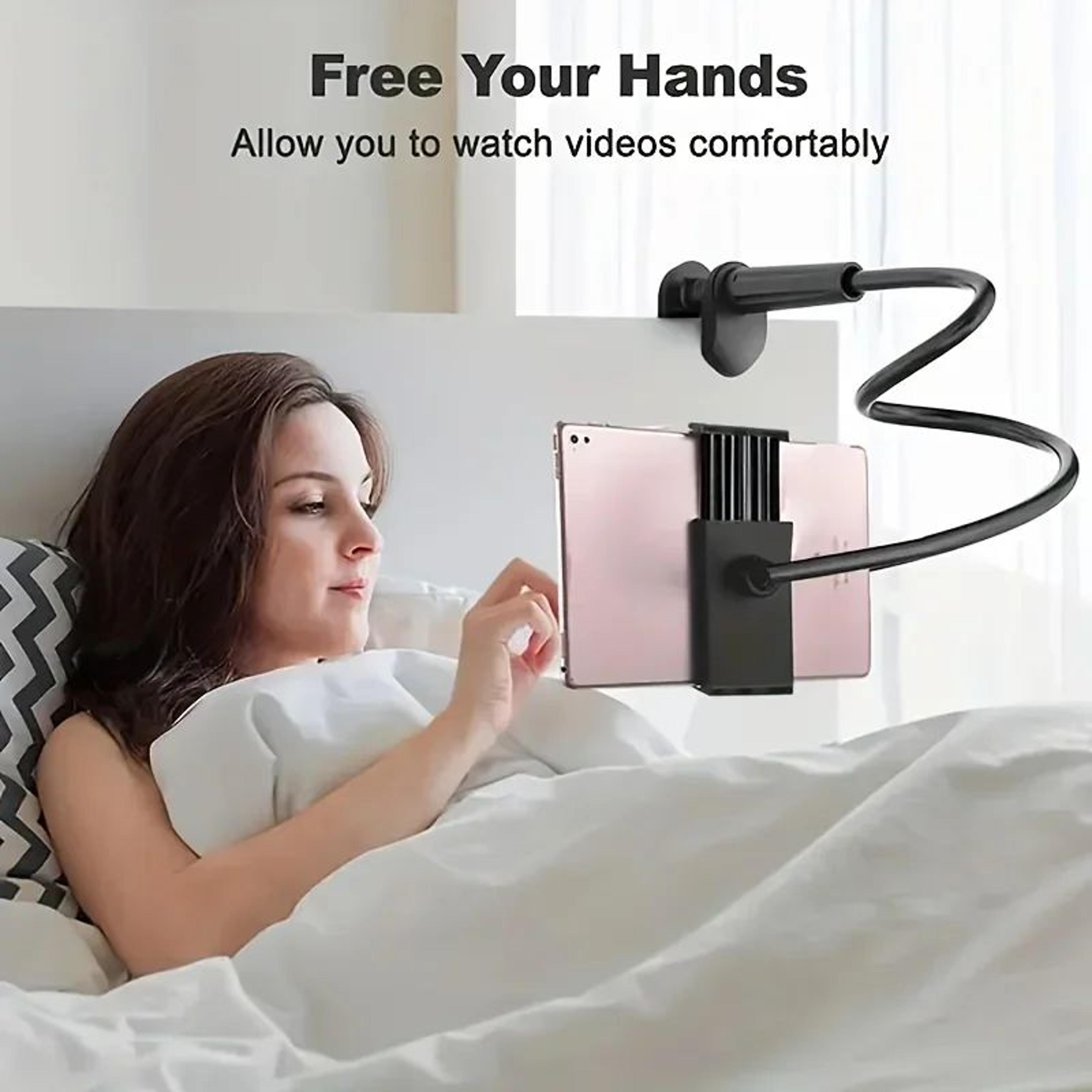 360 Degree Rotating Phone And Tablet Stand For Bedside Use 9