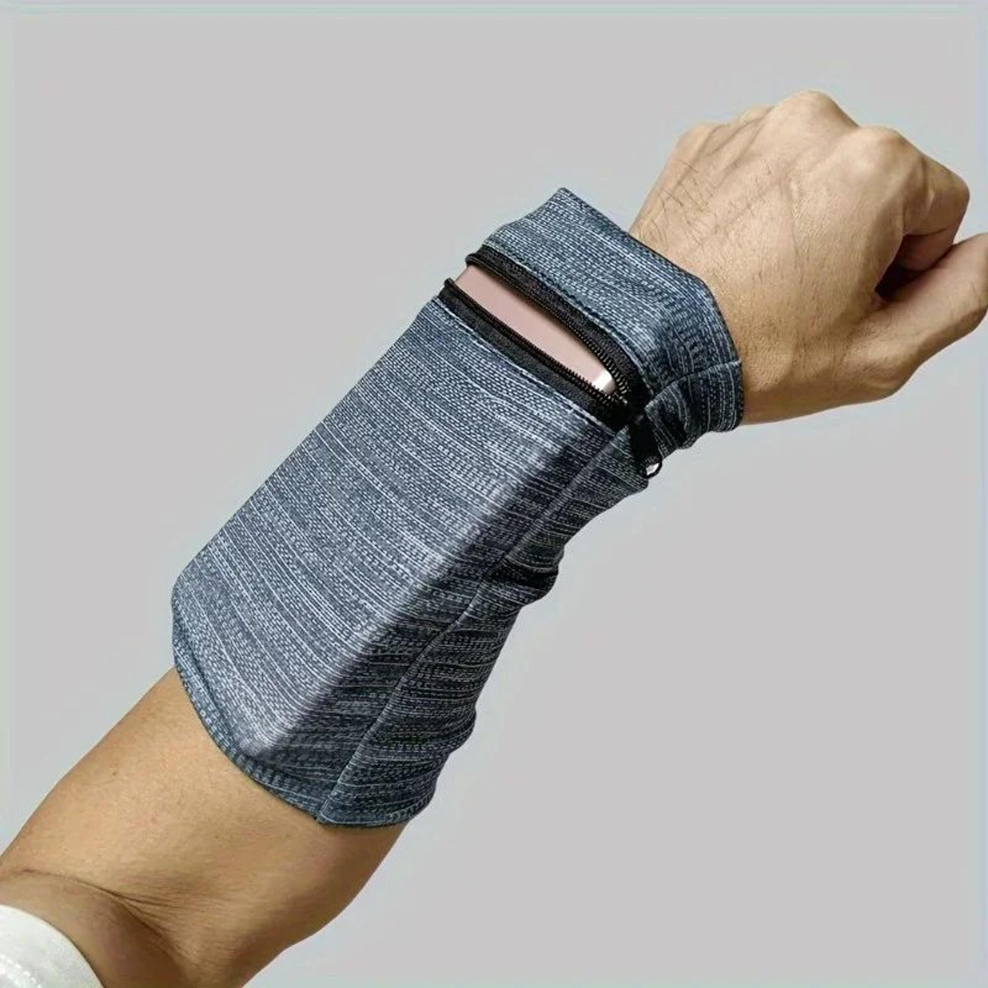 Black Zipper Storage Bag For Wrist Support Accessories 3