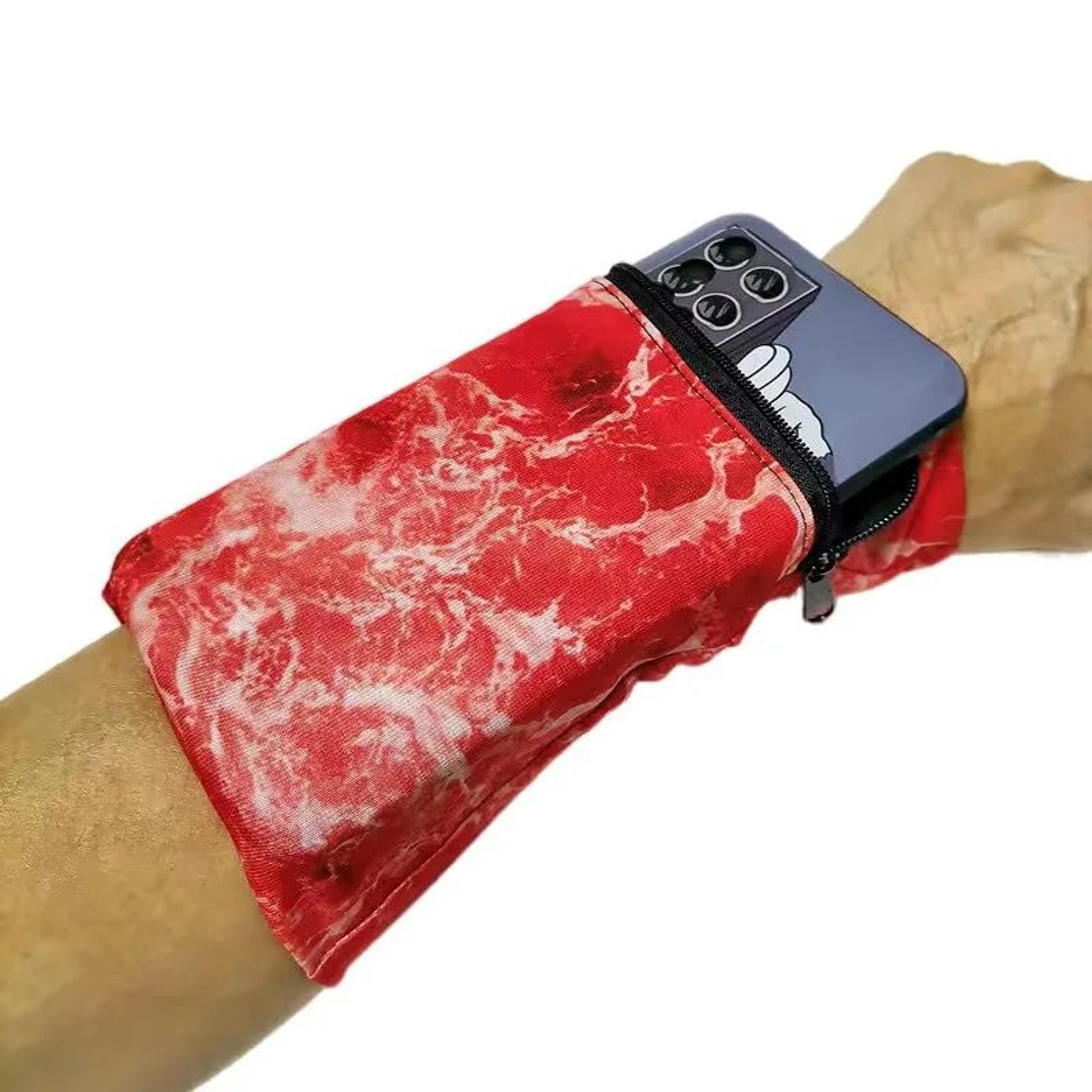 Black Zipper Storage Bag For Wrist Support Accessories 9