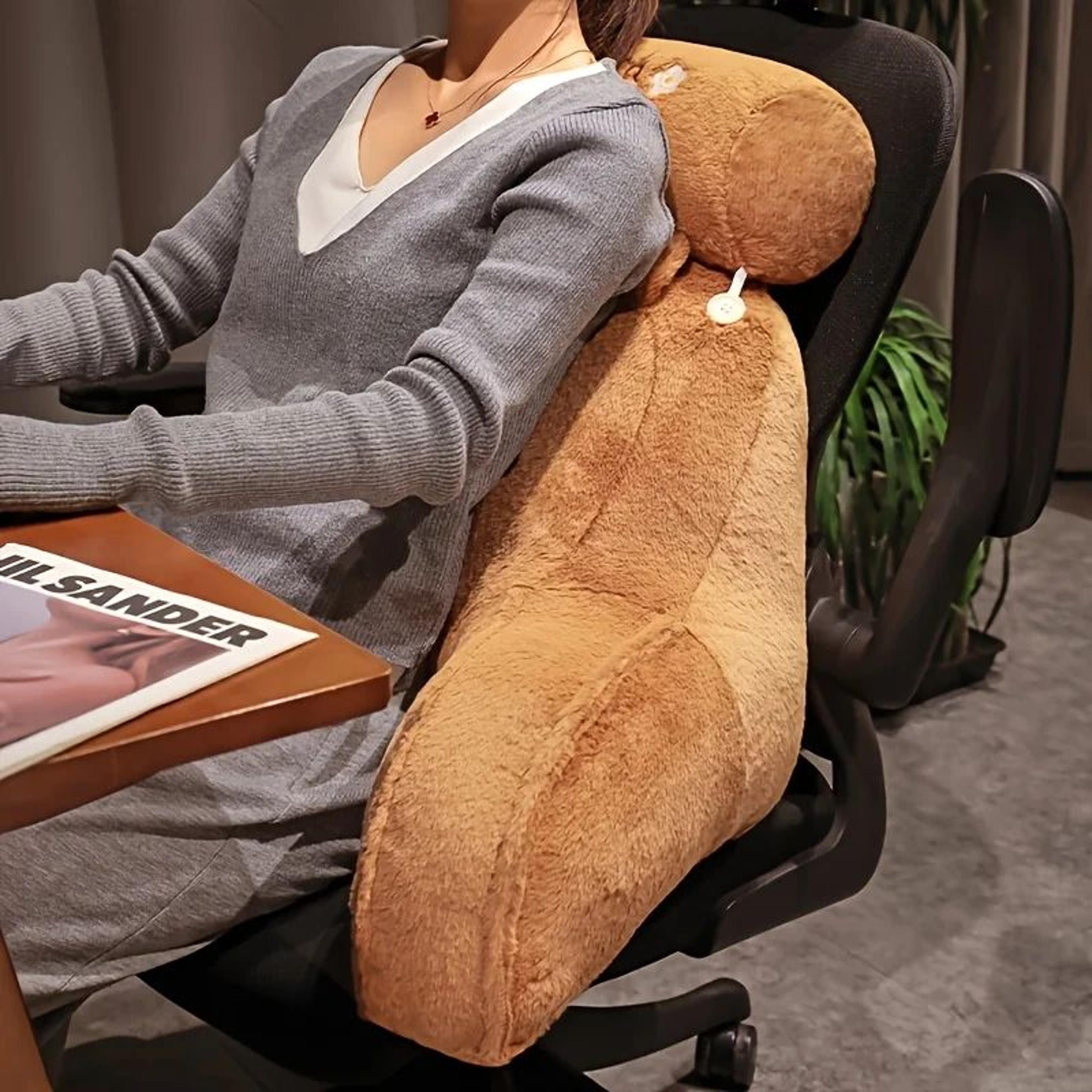 Cute Capybara Backrest Cushion And Reading Support Pillow 6