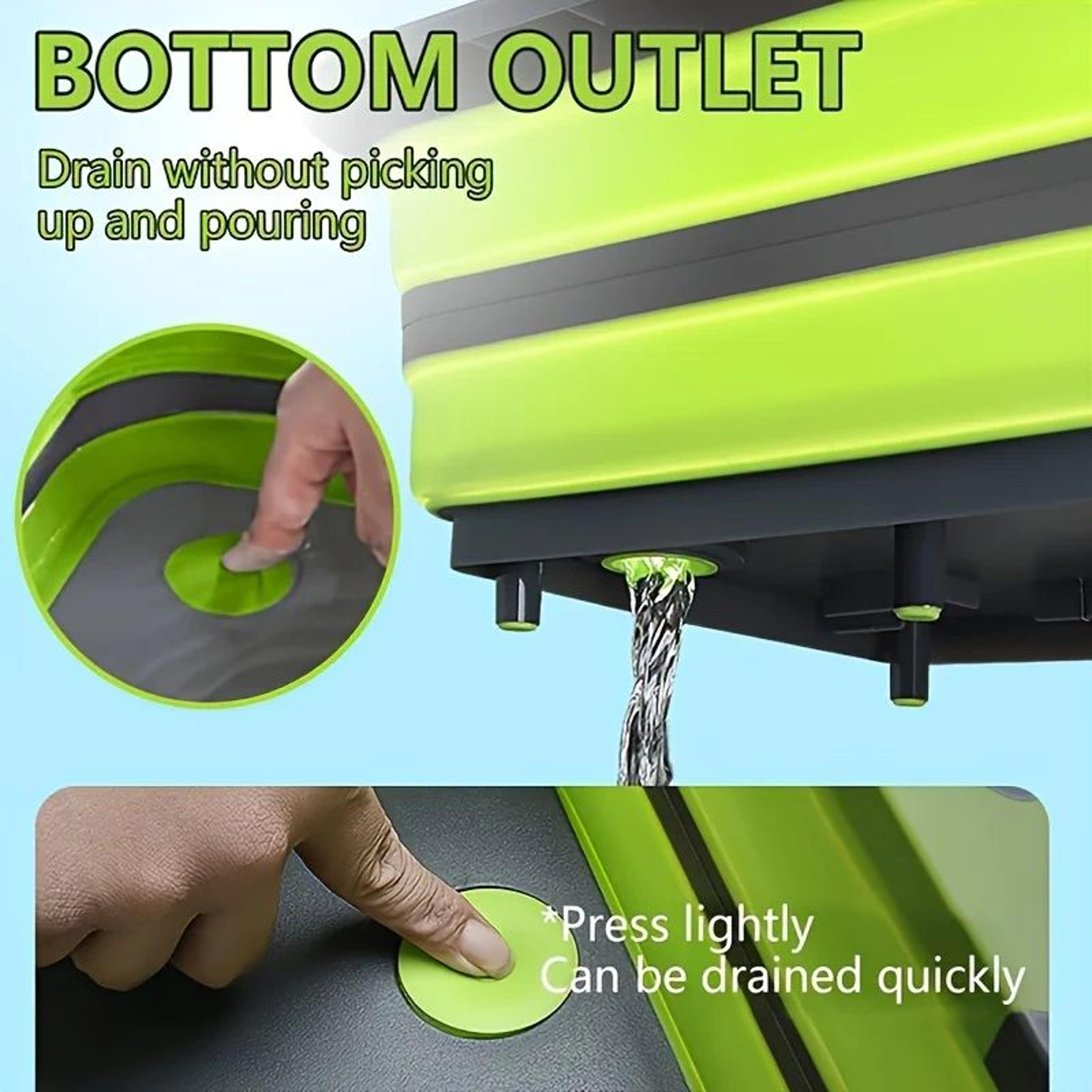 Portable Space Saving Basin With Built In Storage 3