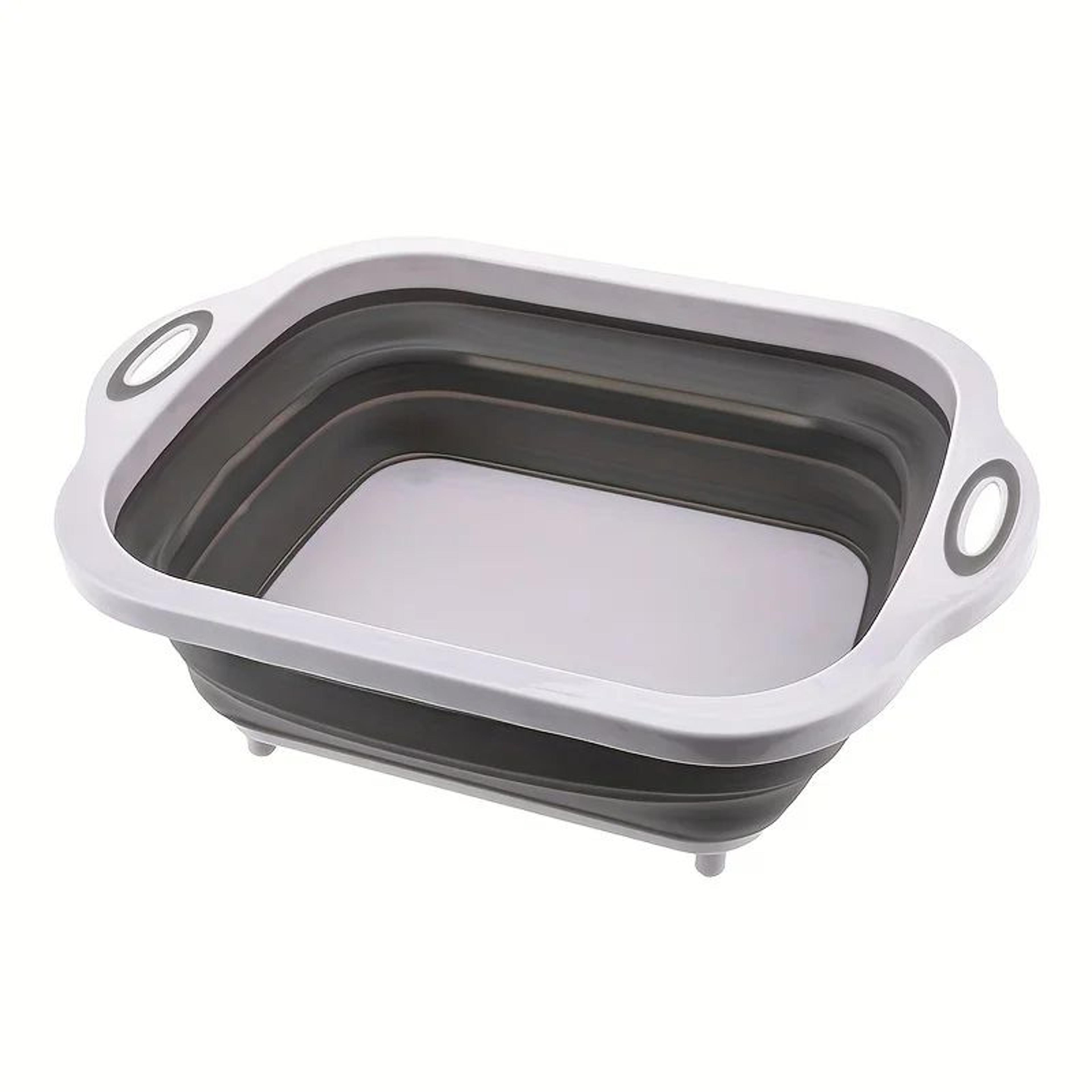 Portable Space Saving Basin With Built In Storage 9