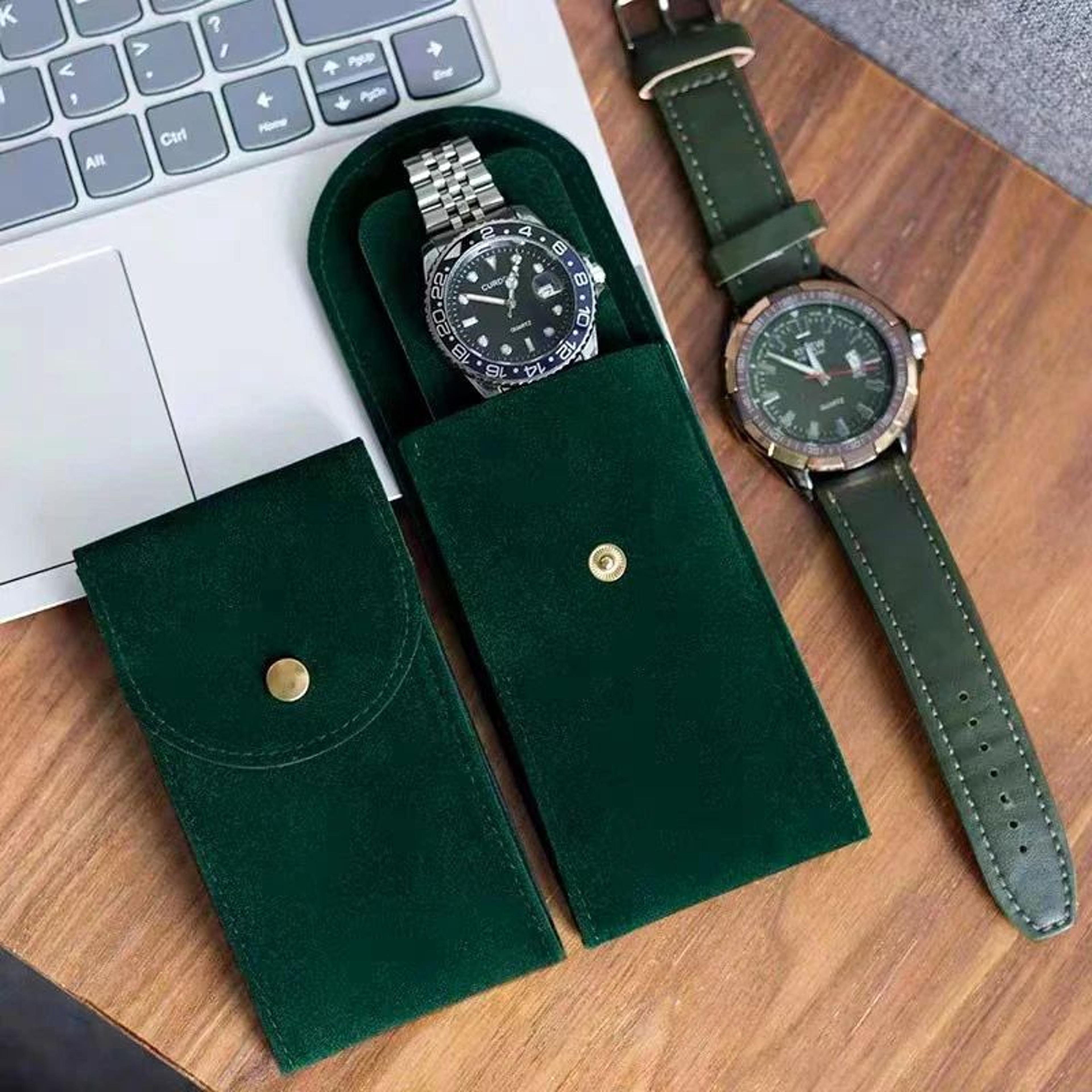 YIBIDUN Portable Watch Storage Case For Travel 4