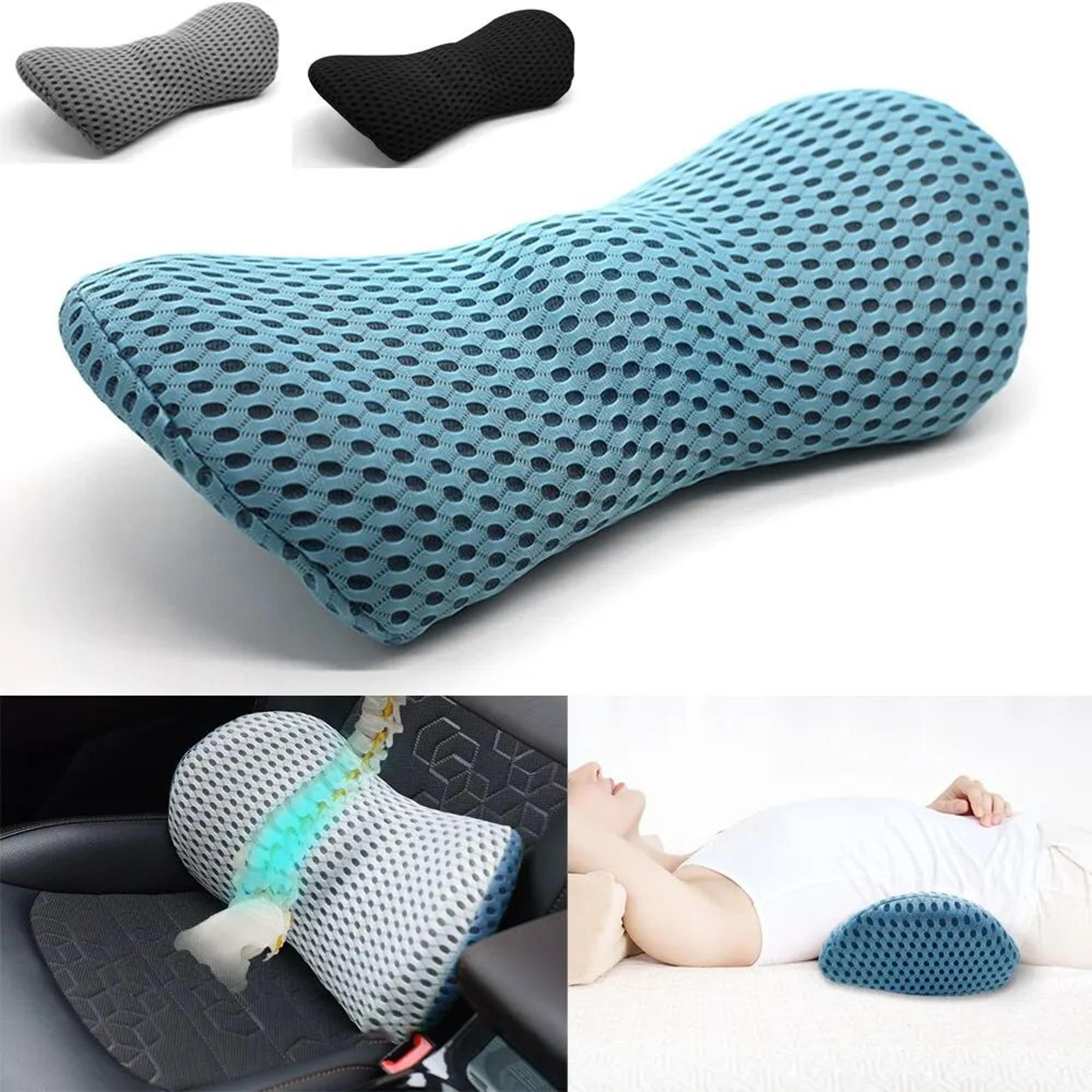 Ergonomic Memory Foam Lumbar Support Pillow For Chair And Car 8