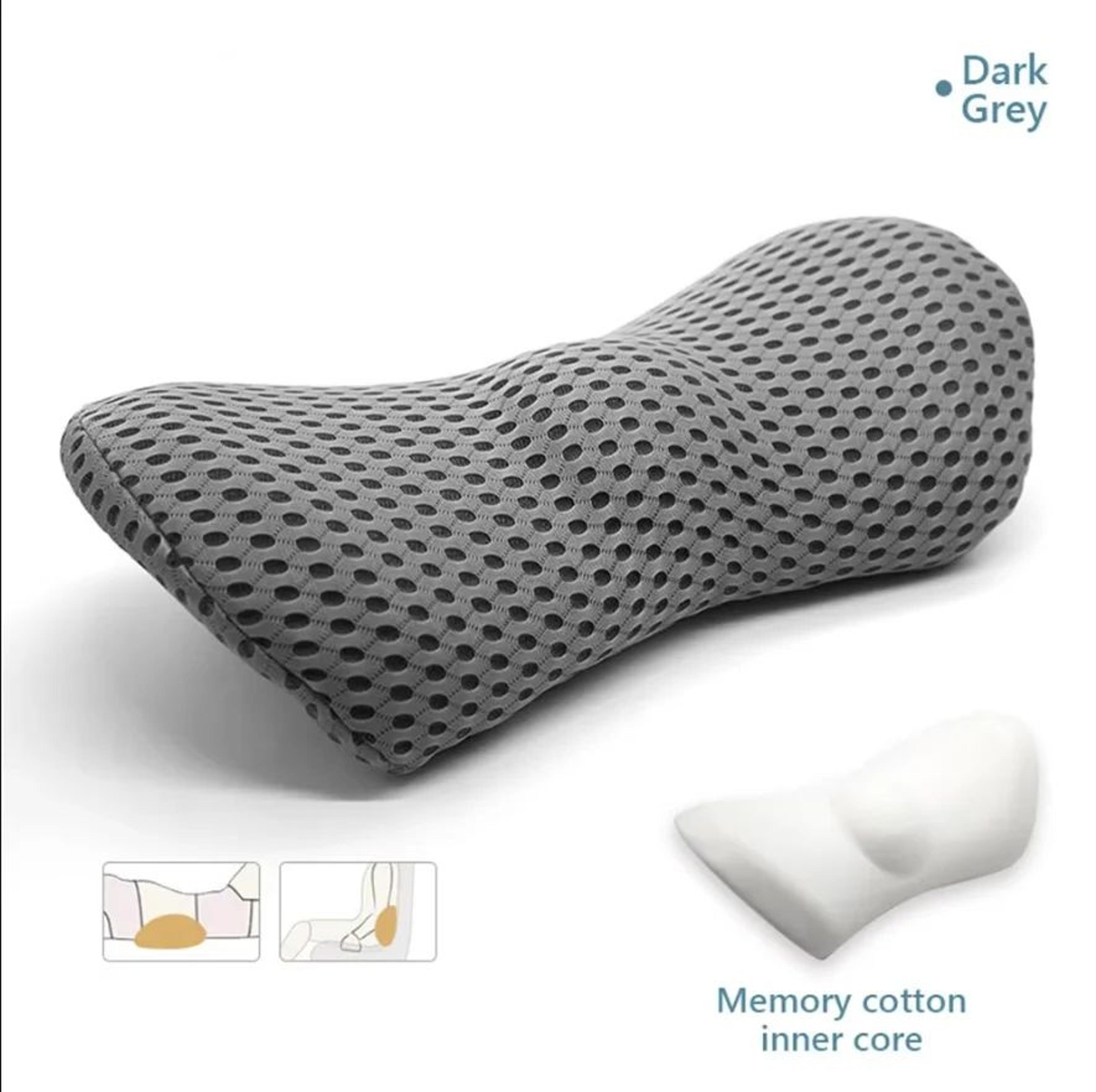 Ergonomic Memory Foam Lumbar Support Pillow For Chair And Car 16
