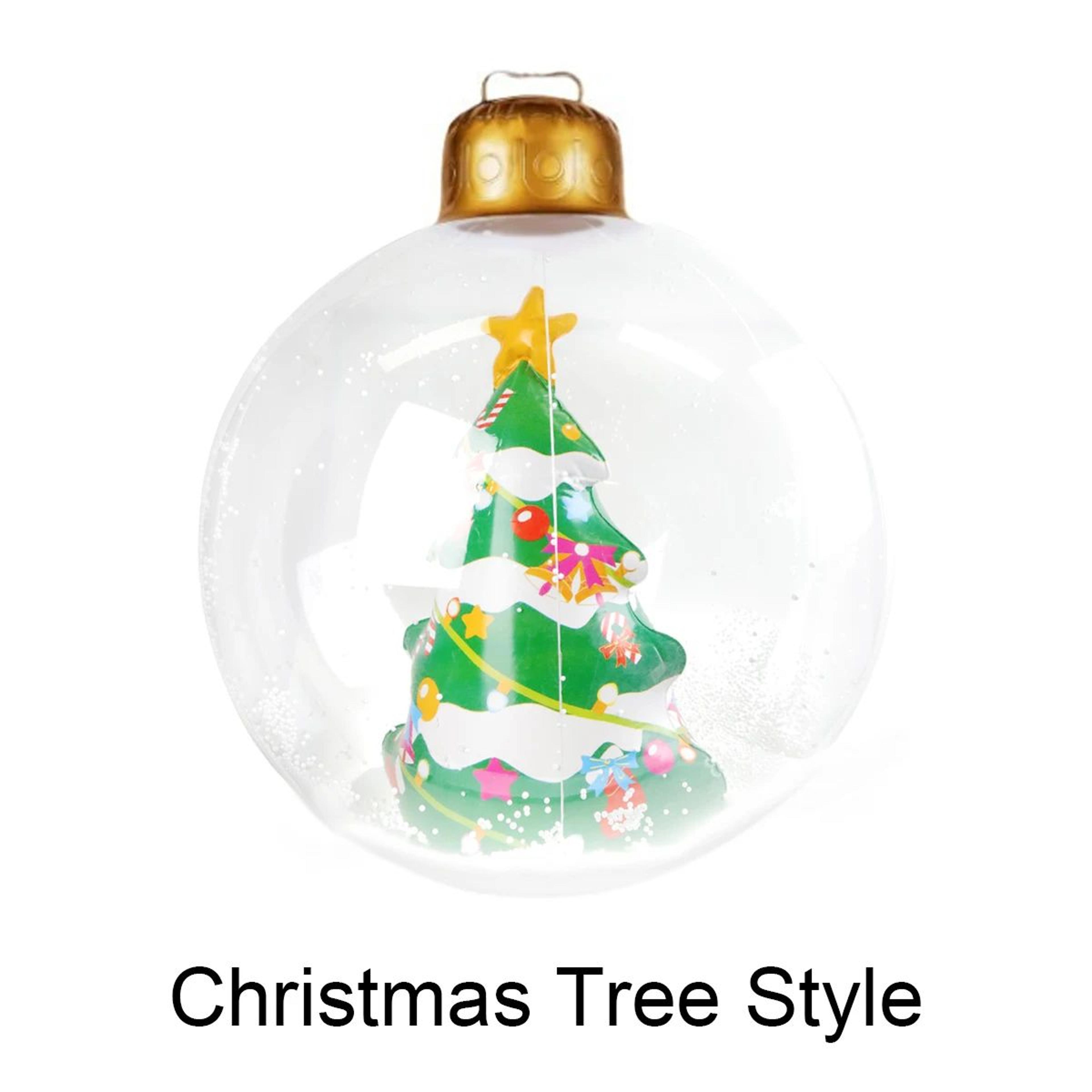 Giant Transparent Inflatable Christmas Snowman Ball 10