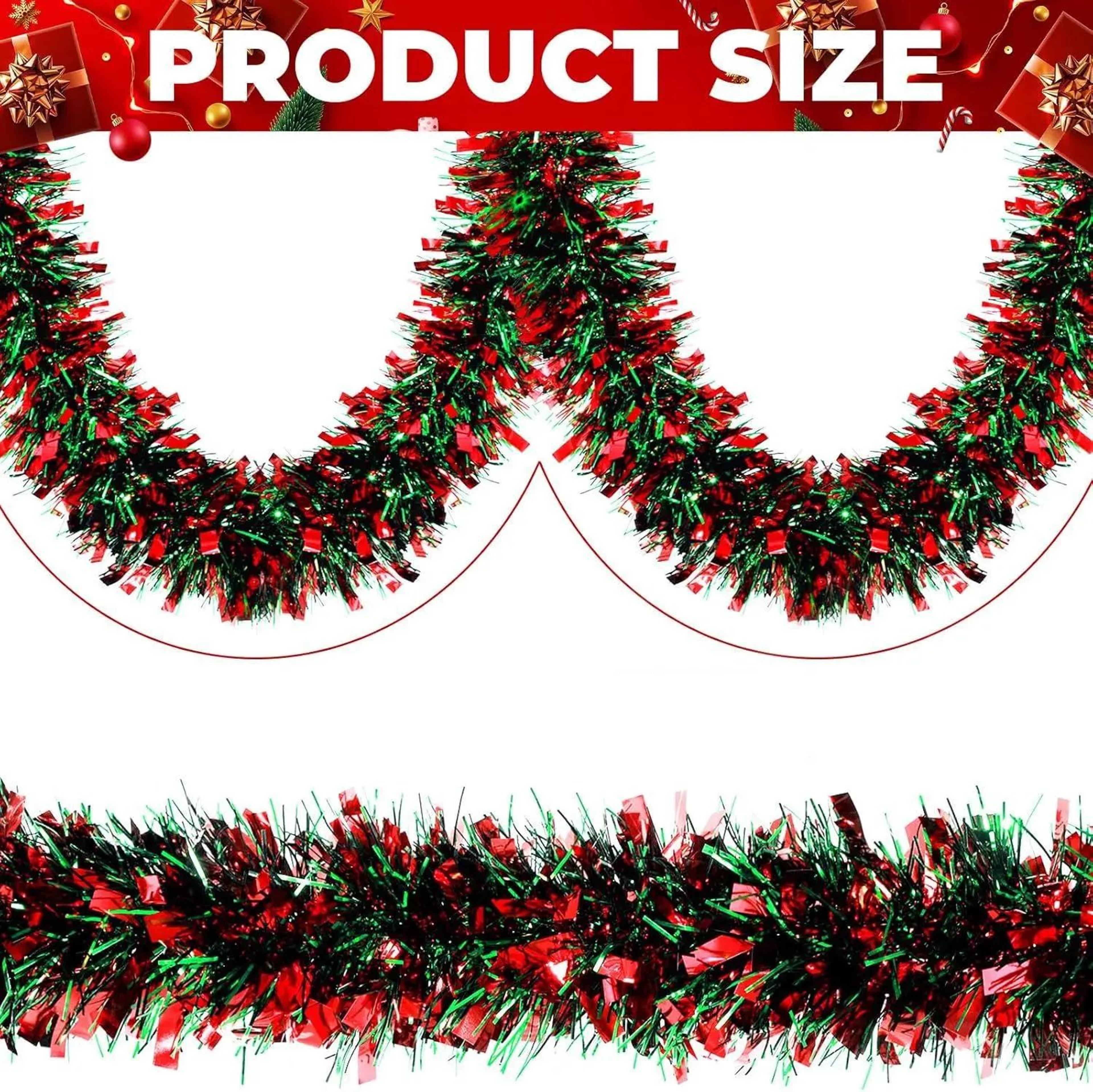 Colorful Christmas Tree Ribbon Garland 2M 6