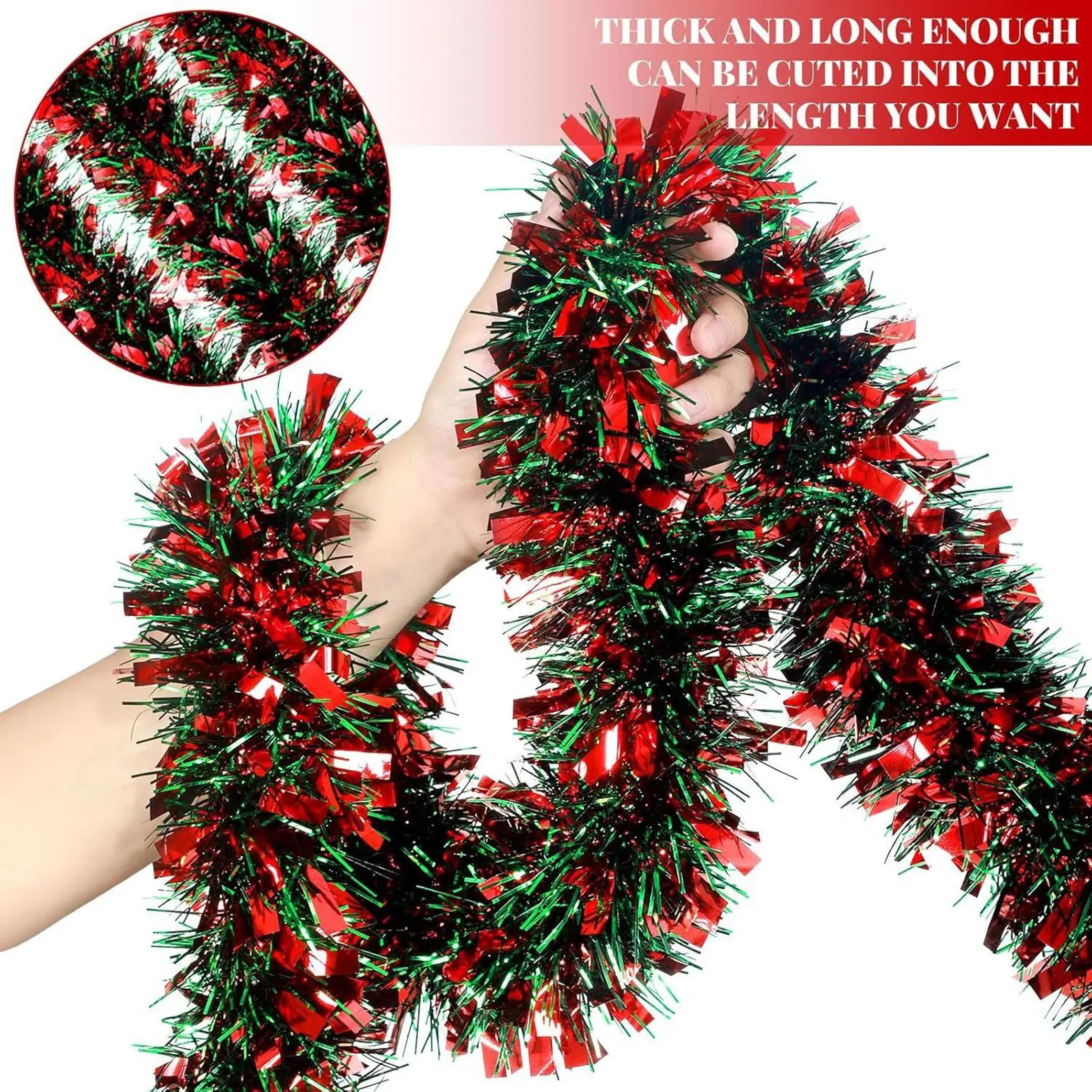 Colorful Christmas Tree Ribbon Garland 2M 1