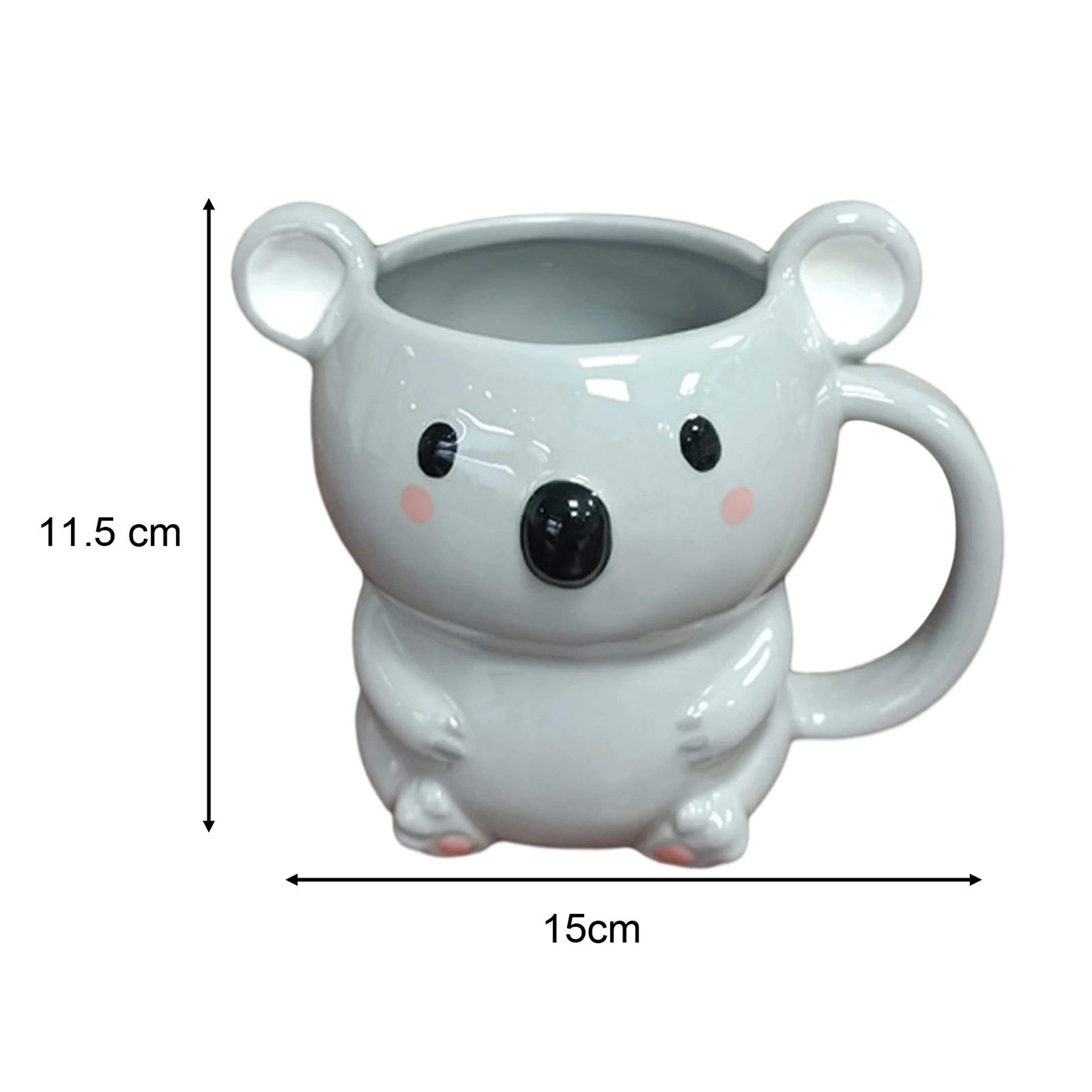 Cute Bear Panda Ceramic Mug With Handle 400 To 500ml 7