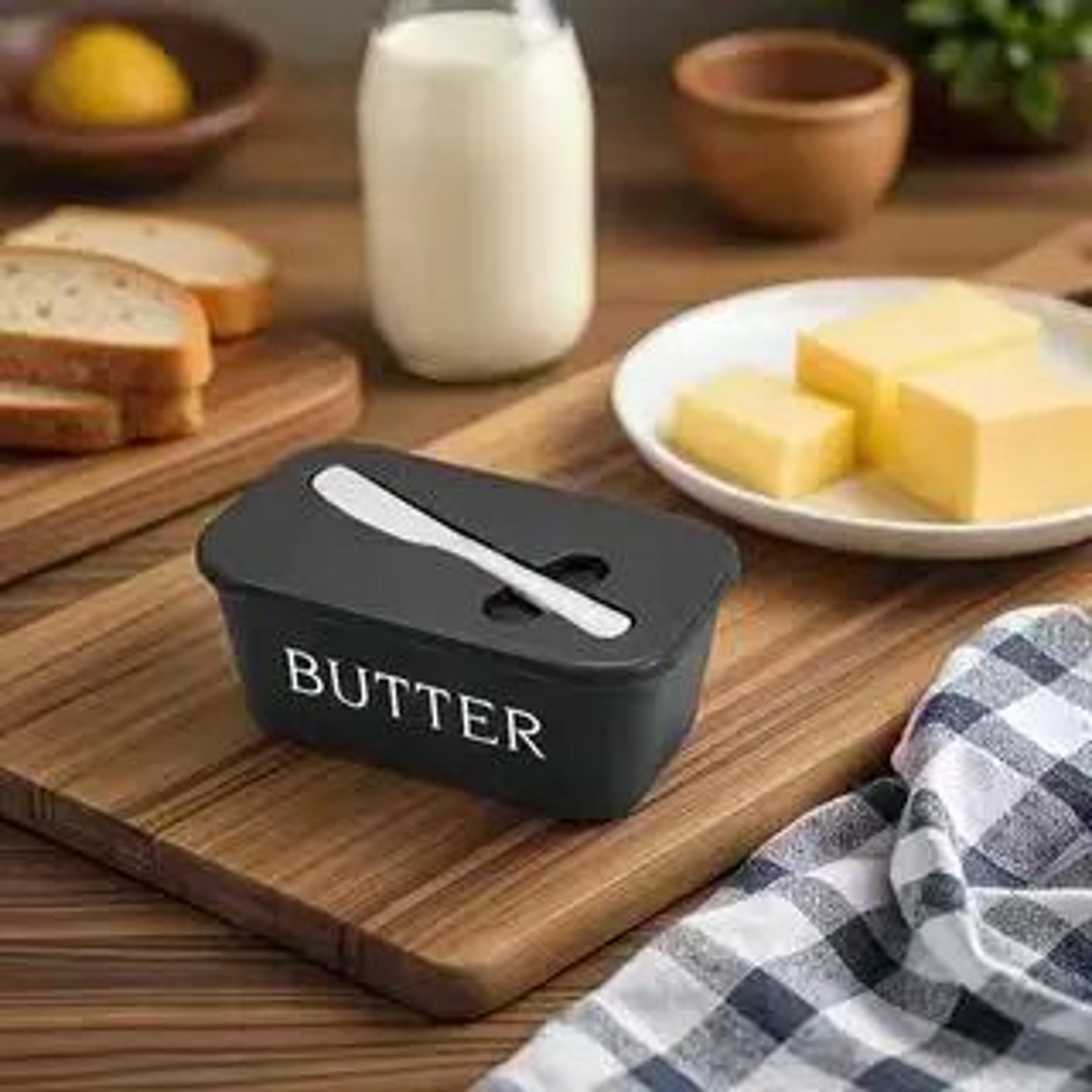 Large Capacity Butter And Cheese Storage Box With Knife 6