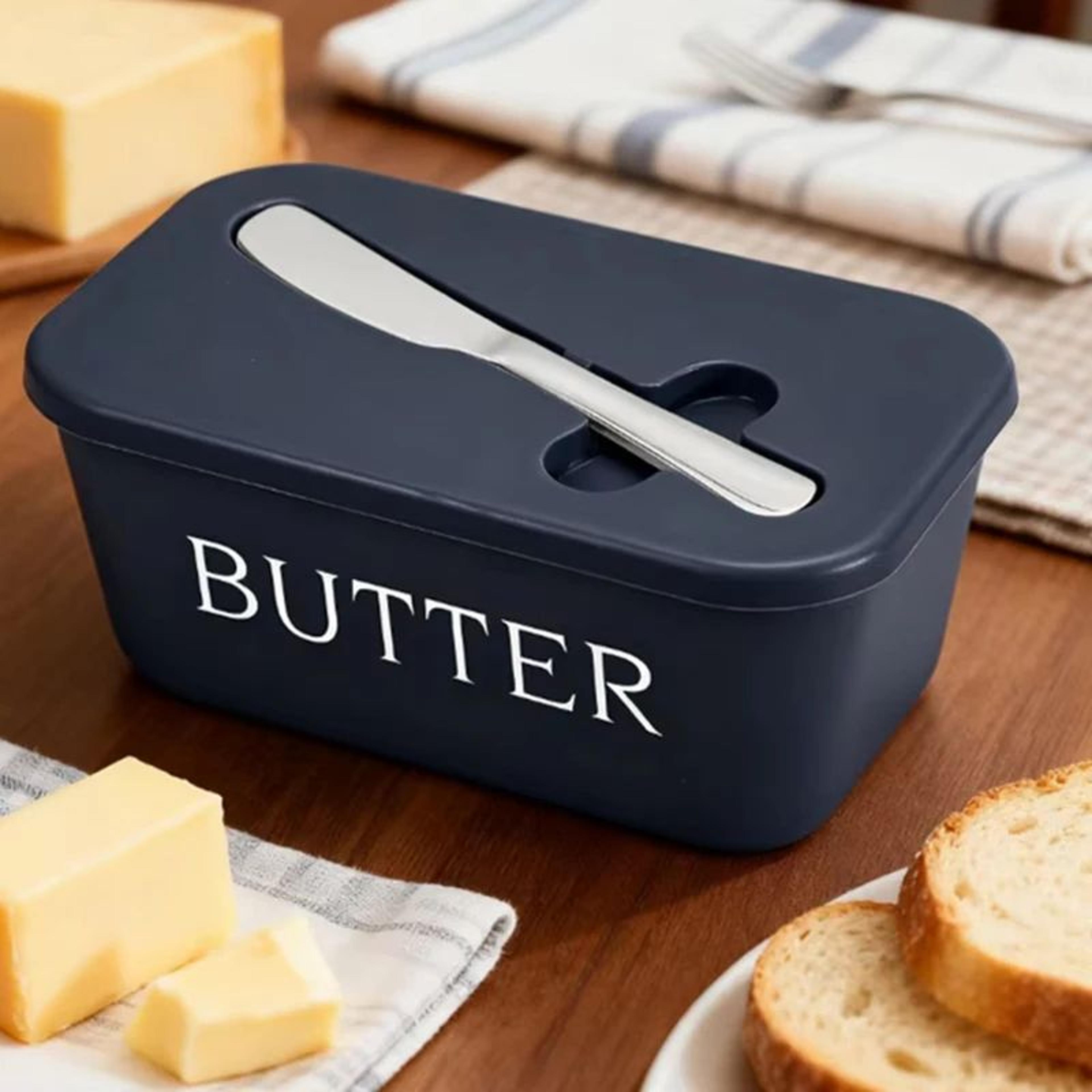 Large Capacity Butter And Cheese Storage Box With Knife 7