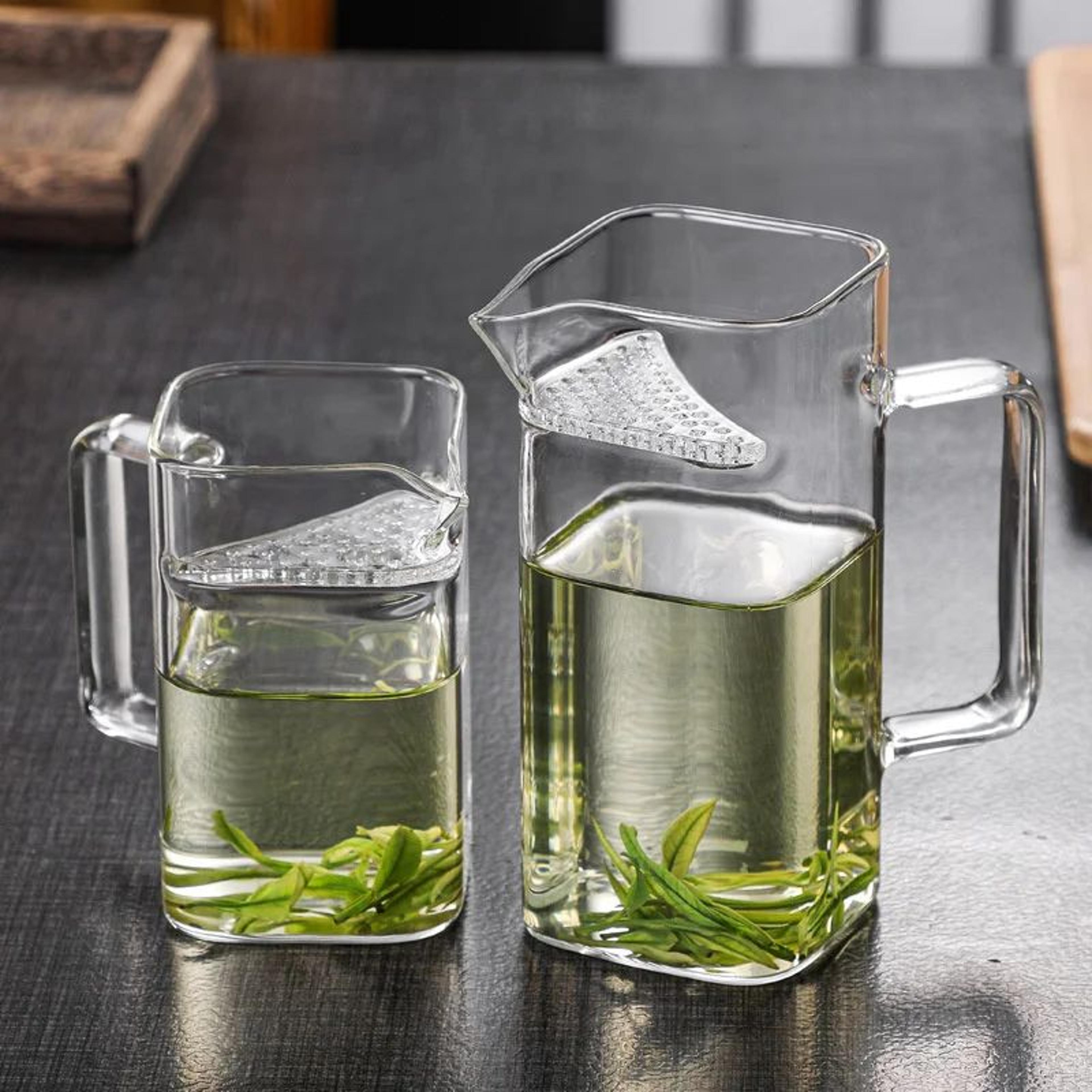 Borosilicate Glass Tea Pitcher With Filter For Kung Fu Tea 3