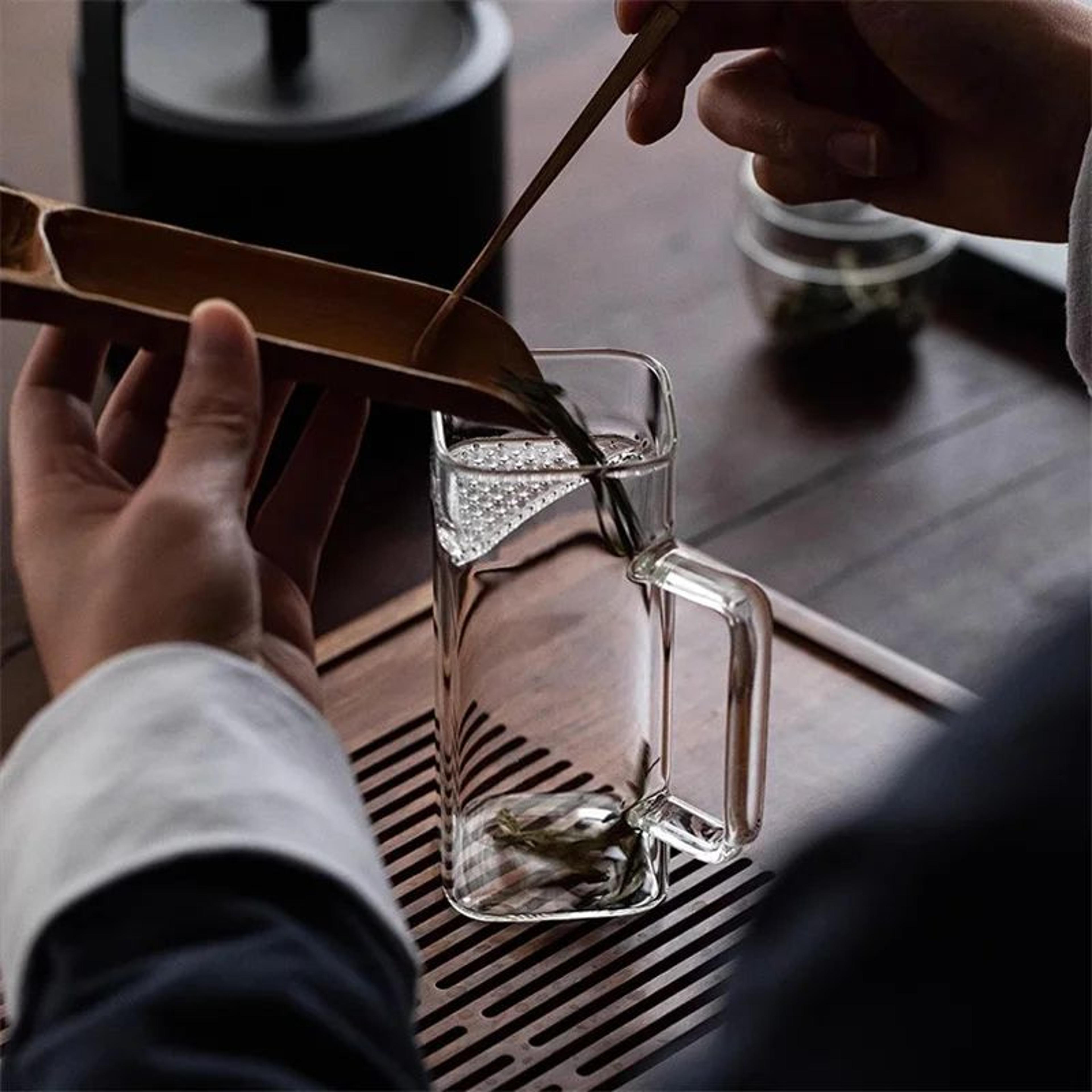 Borosilicate Glass Tea Pitcher With Filter For Kung Fu Tea 13