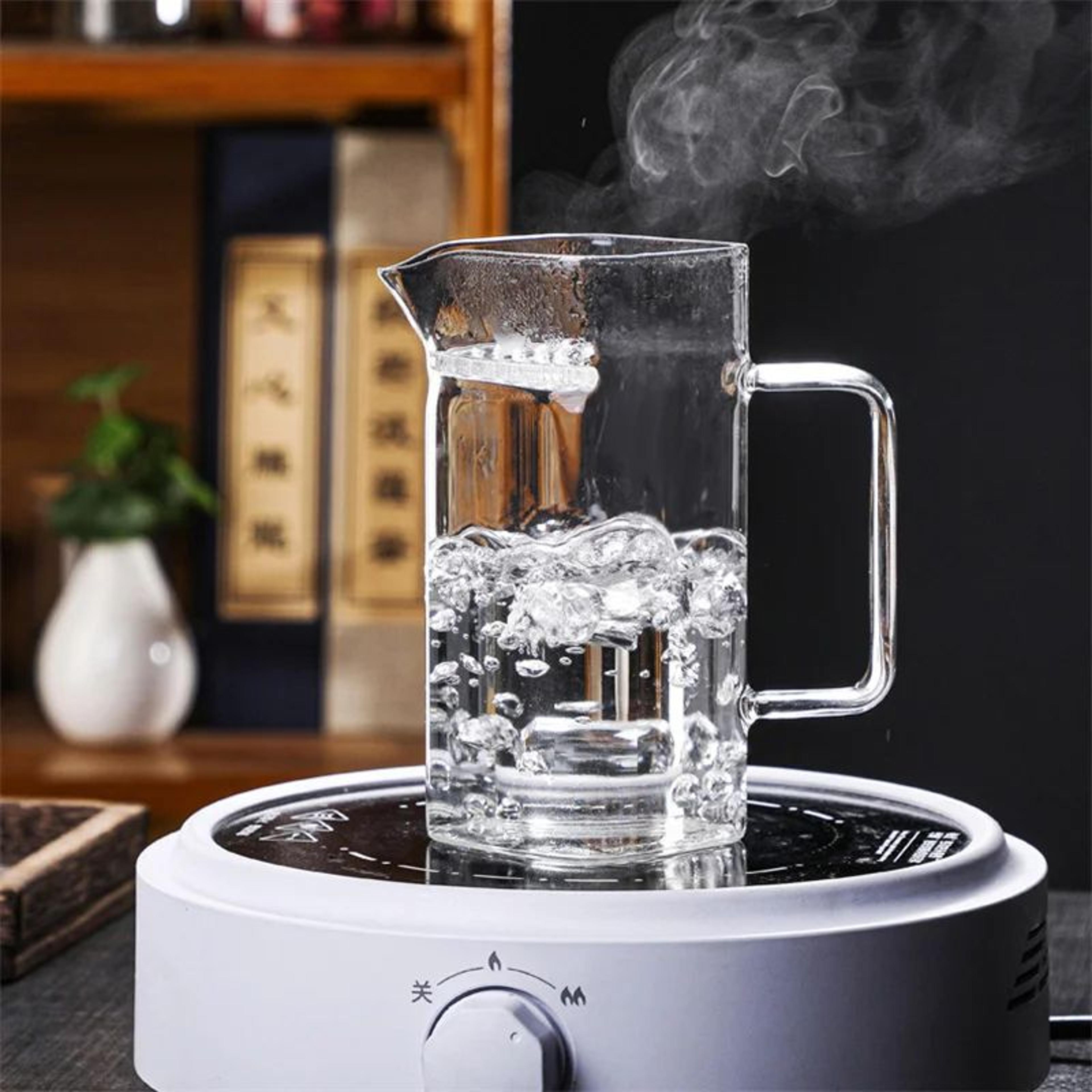 Borosilicate Glass Tea Pitcher With Filter For Kung Fu Tea 12