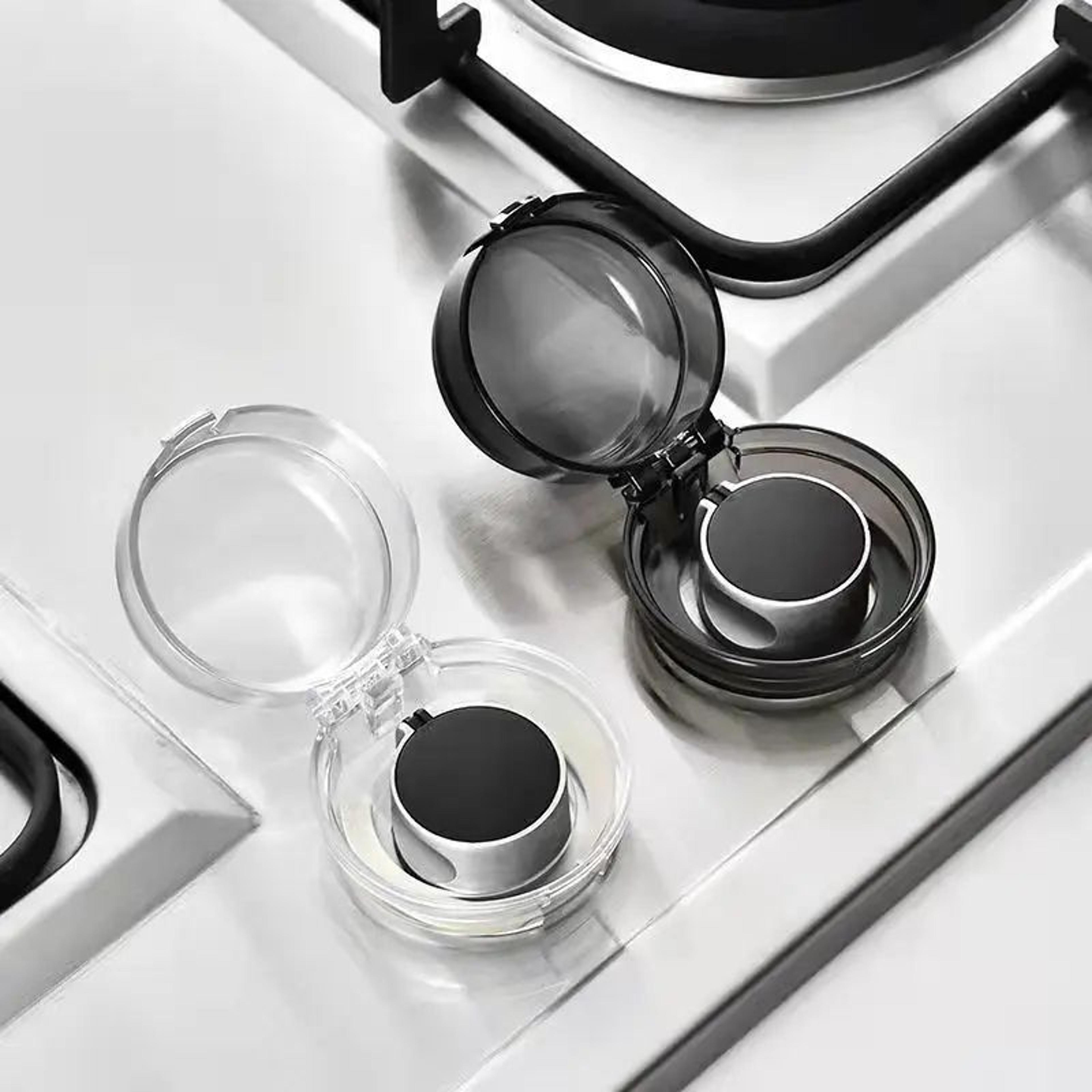 4 Piece Child Safety Gas Stove Knob Protector Covers 2