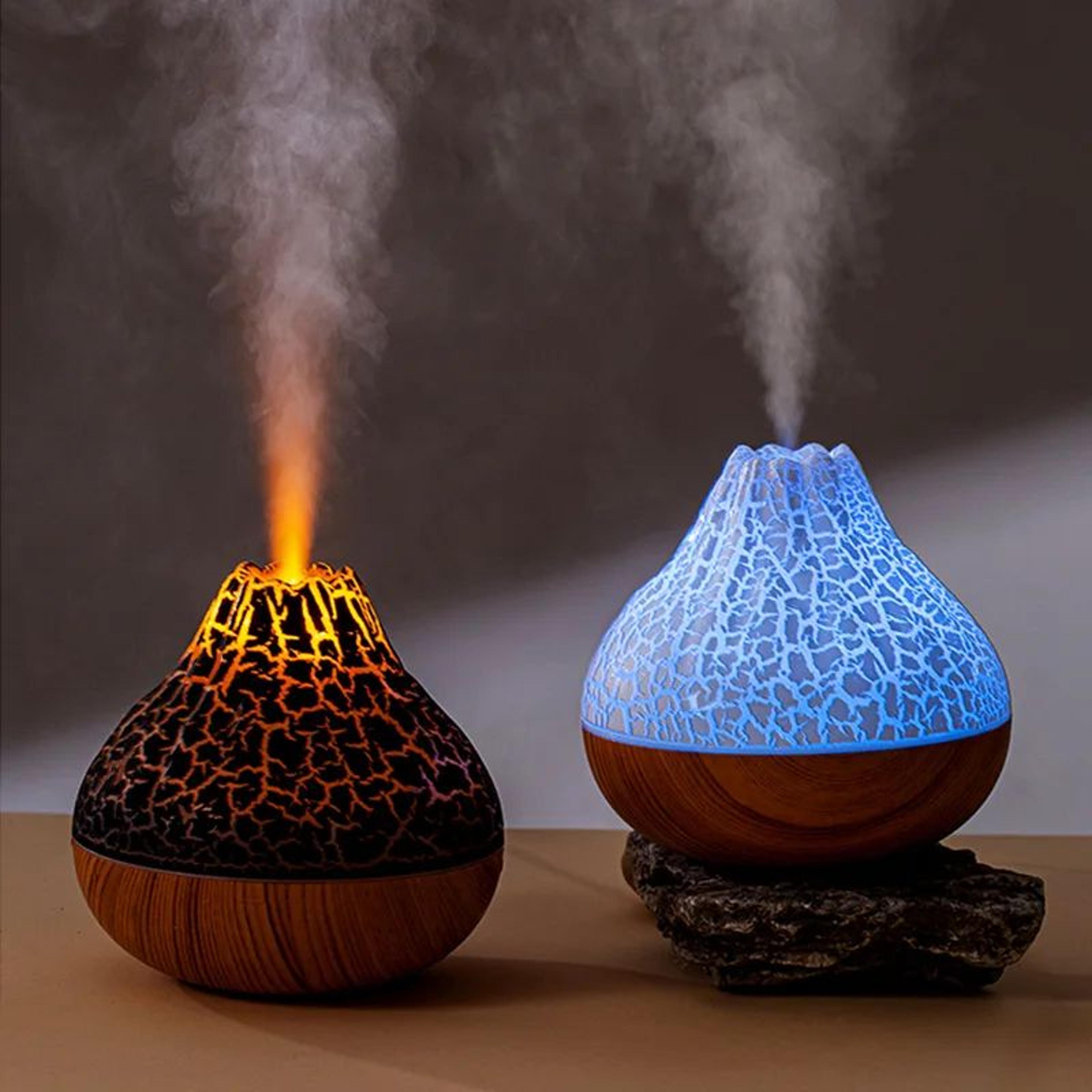 300ml Volcano Mist Humidifier With 7 Color Night Light 1