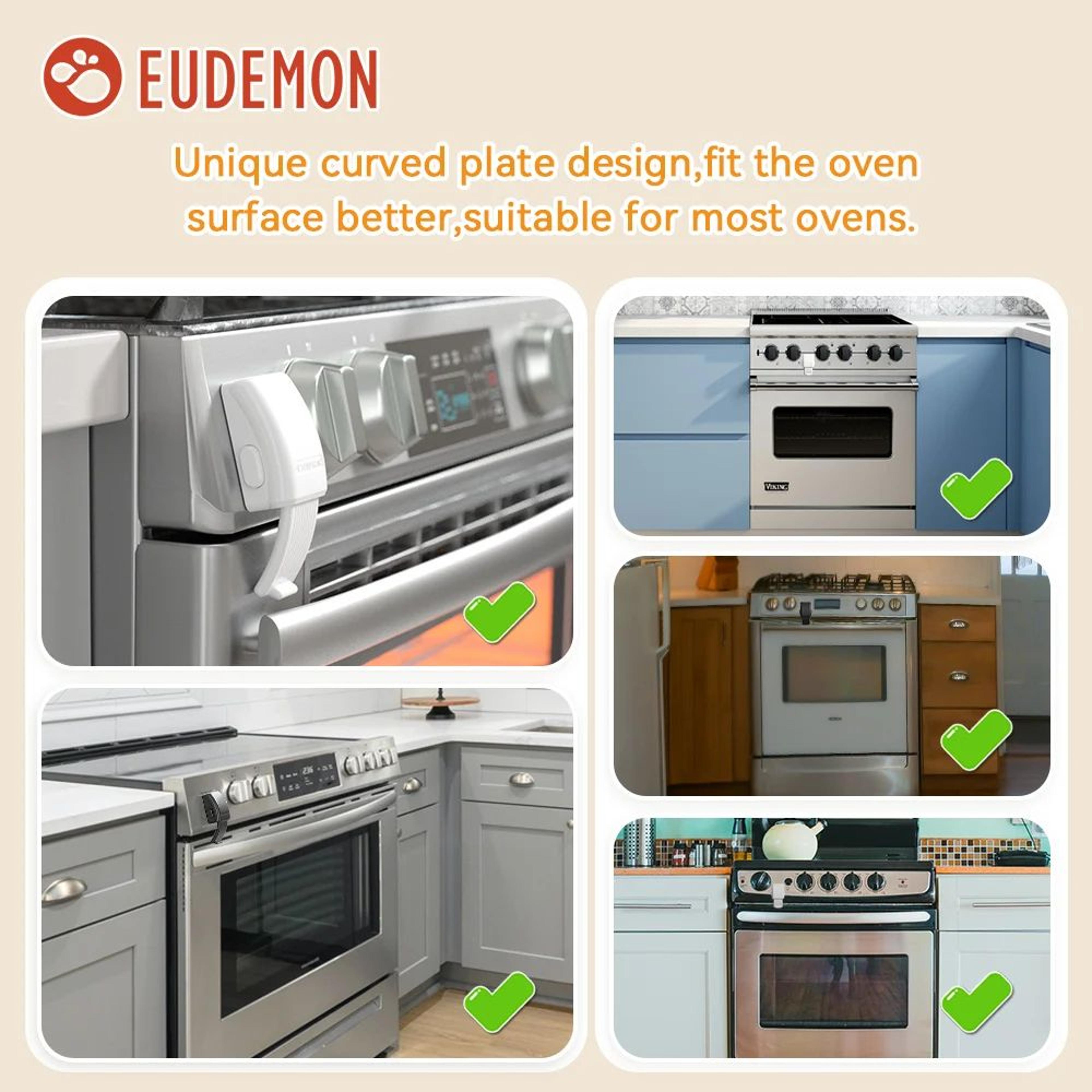 Baby Safety Oven Door Lock For Childproof Kitchen Protection 5