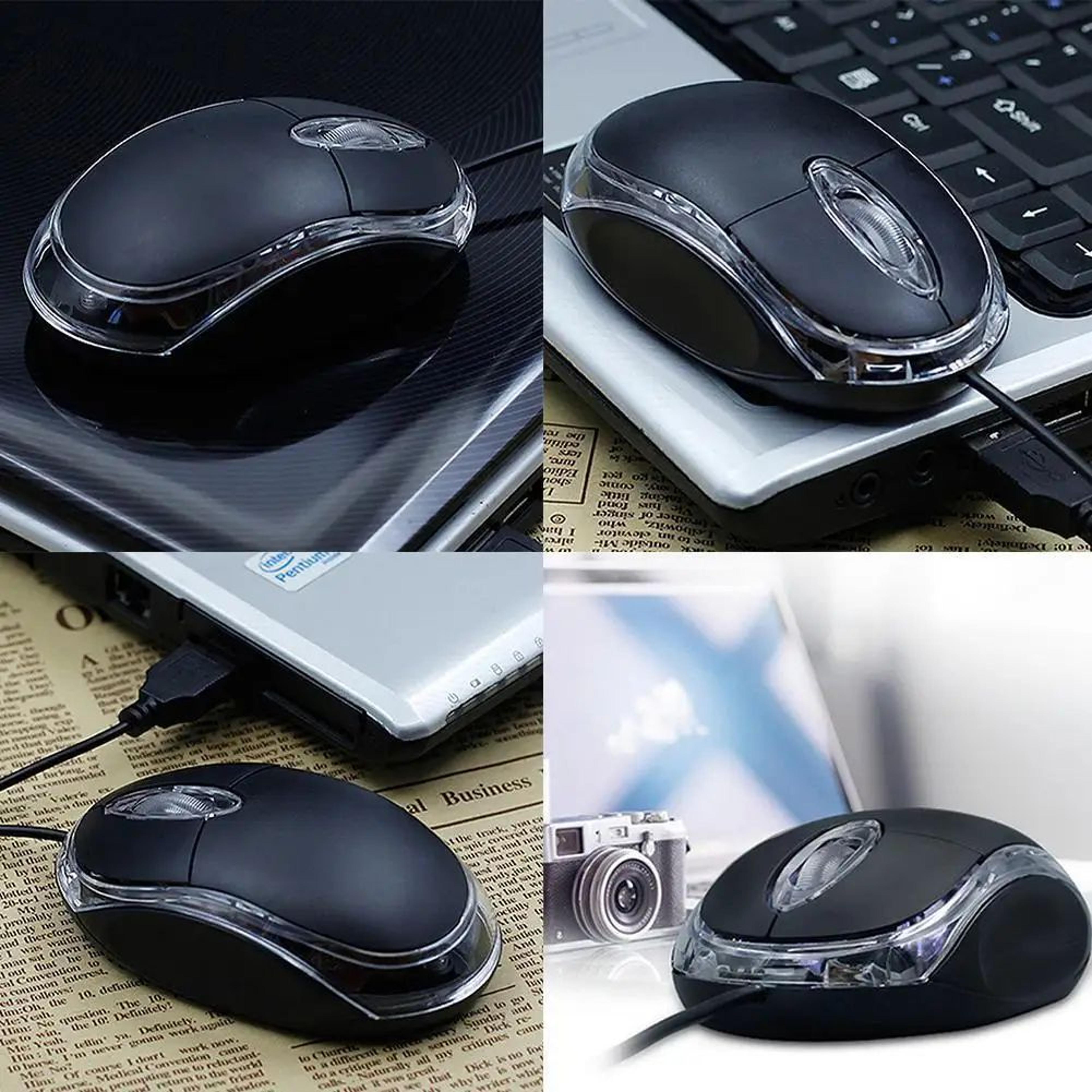 Wired USB Optical Mouse 1000 DPI For Laptop And Desktop 10