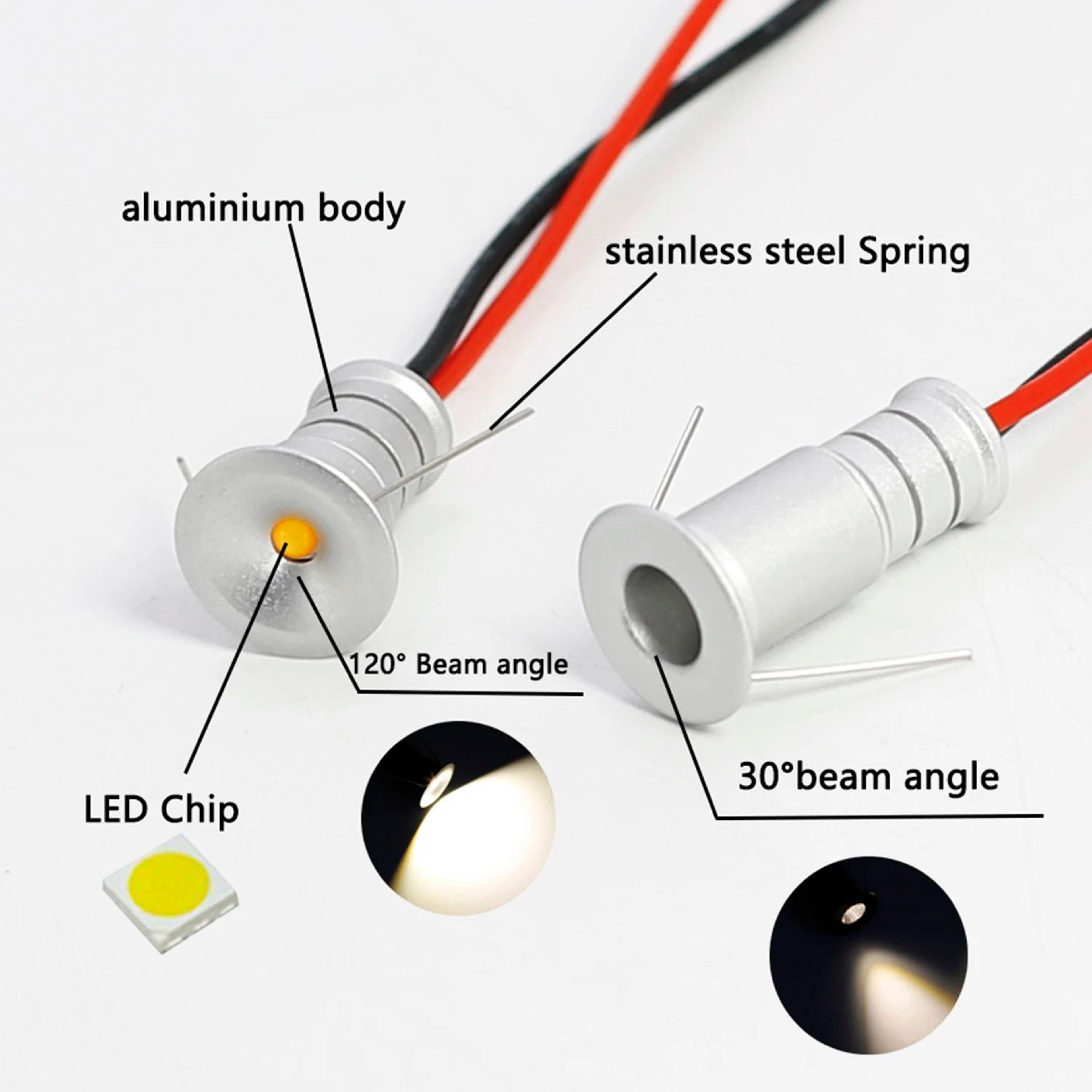 10mm Mini LED Downlight IP65 12V Ambient Spotlight 2