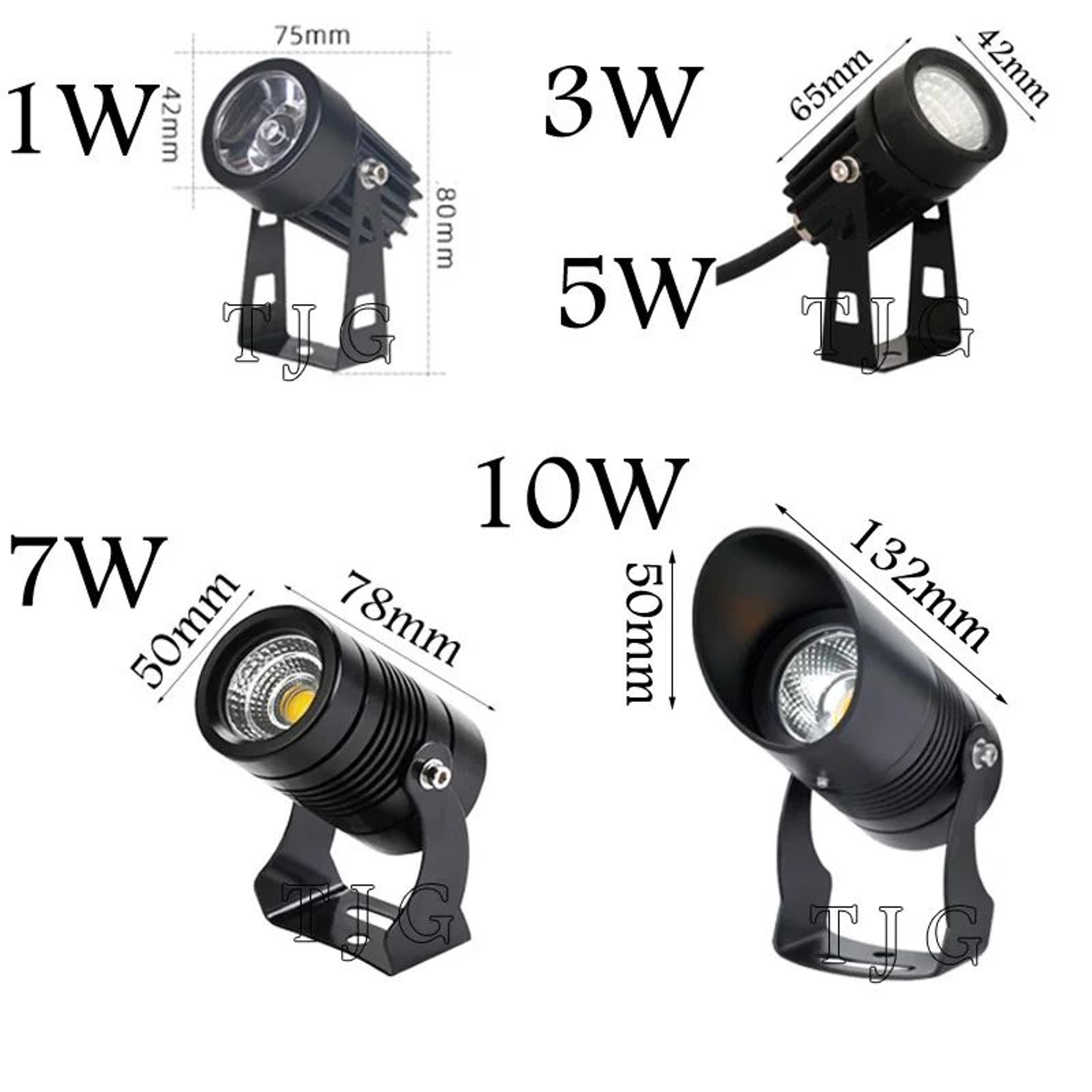 Dimmable Waterproof LED Landscape Spotlight For Outdoor Garden Lighting 1