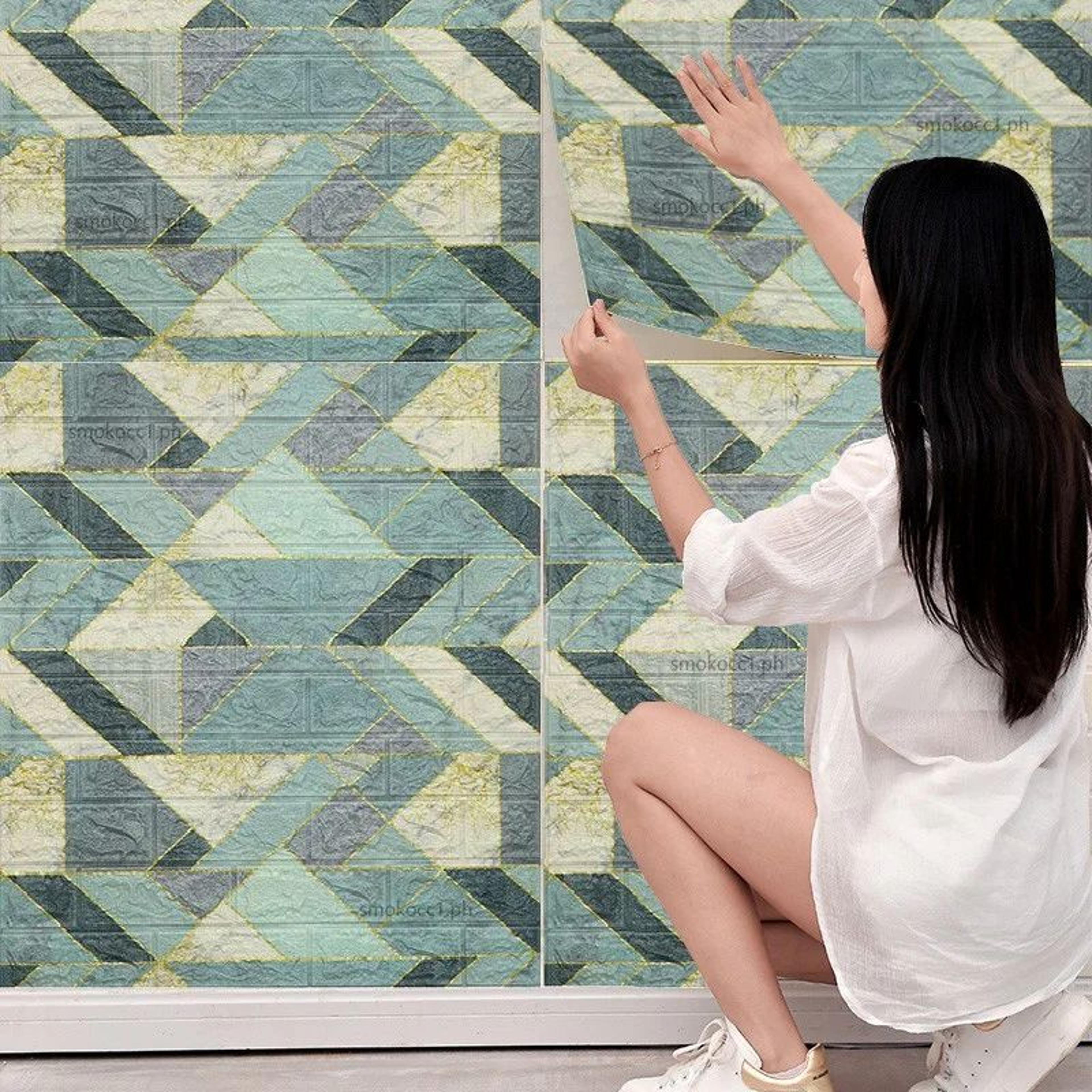Self Adhesive 3D Brick Wall Panels For Living Room And Bedroom Decor 3