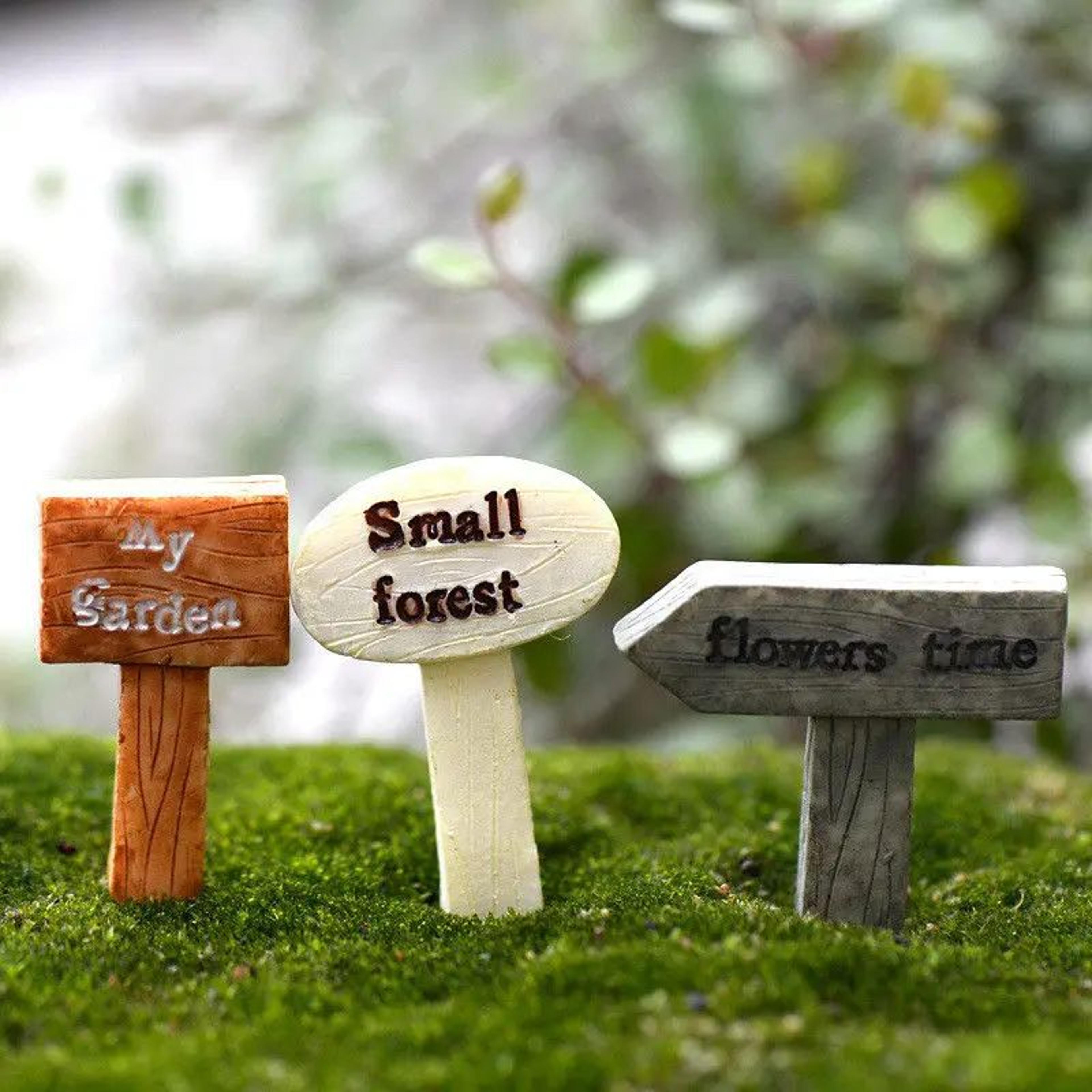 Miniature Fairy Garden Figurines For DIY Landscape And Dollhouse Decor 21