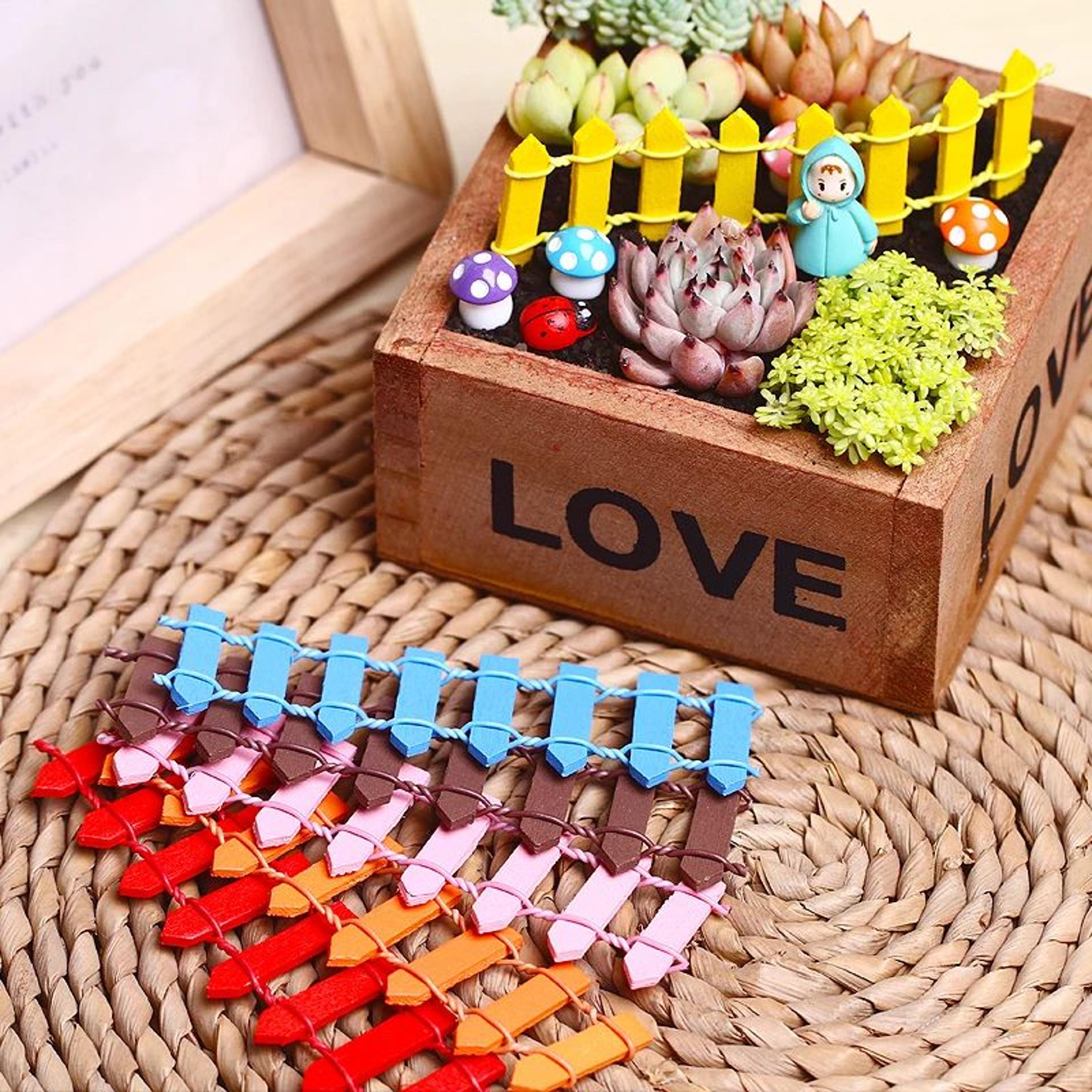 Miniature Fairy Garden Figurines For DIY Landscape And Dollhouse Decor 25