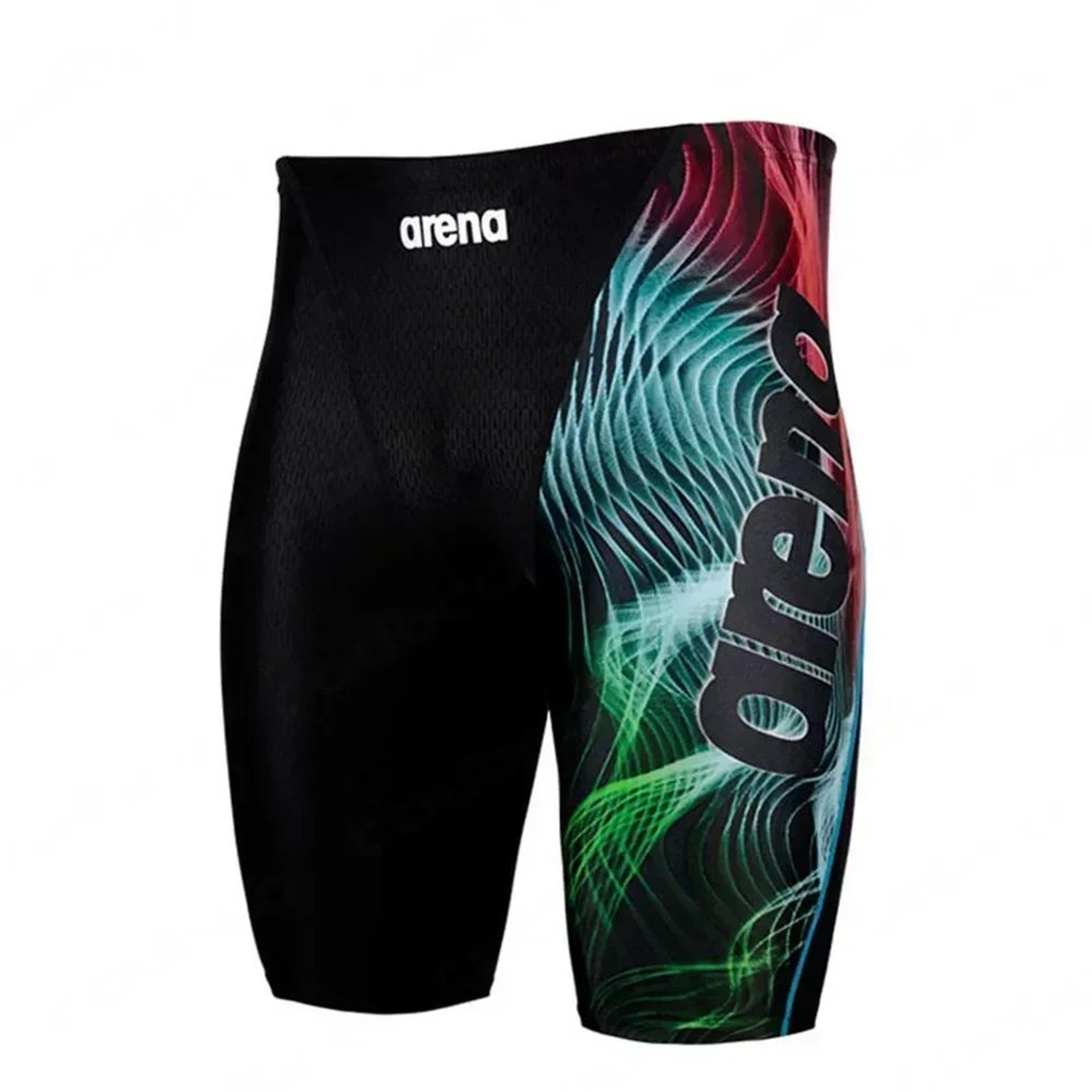 Mens Quick Dry Stretch Swim Jammer Shorts 1