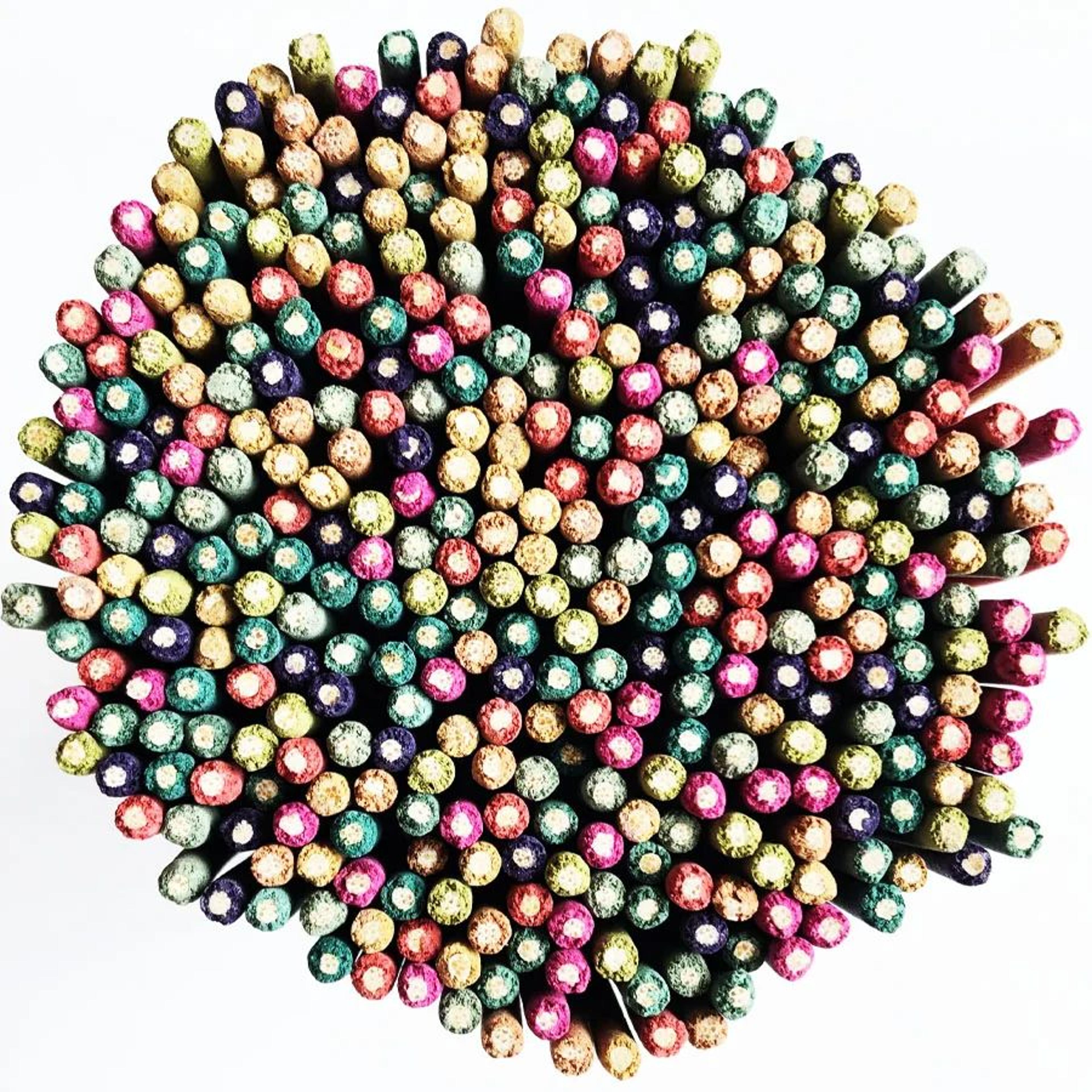 Handmade Bamboo Incense Sticks In Floral And Herbal Scents 5