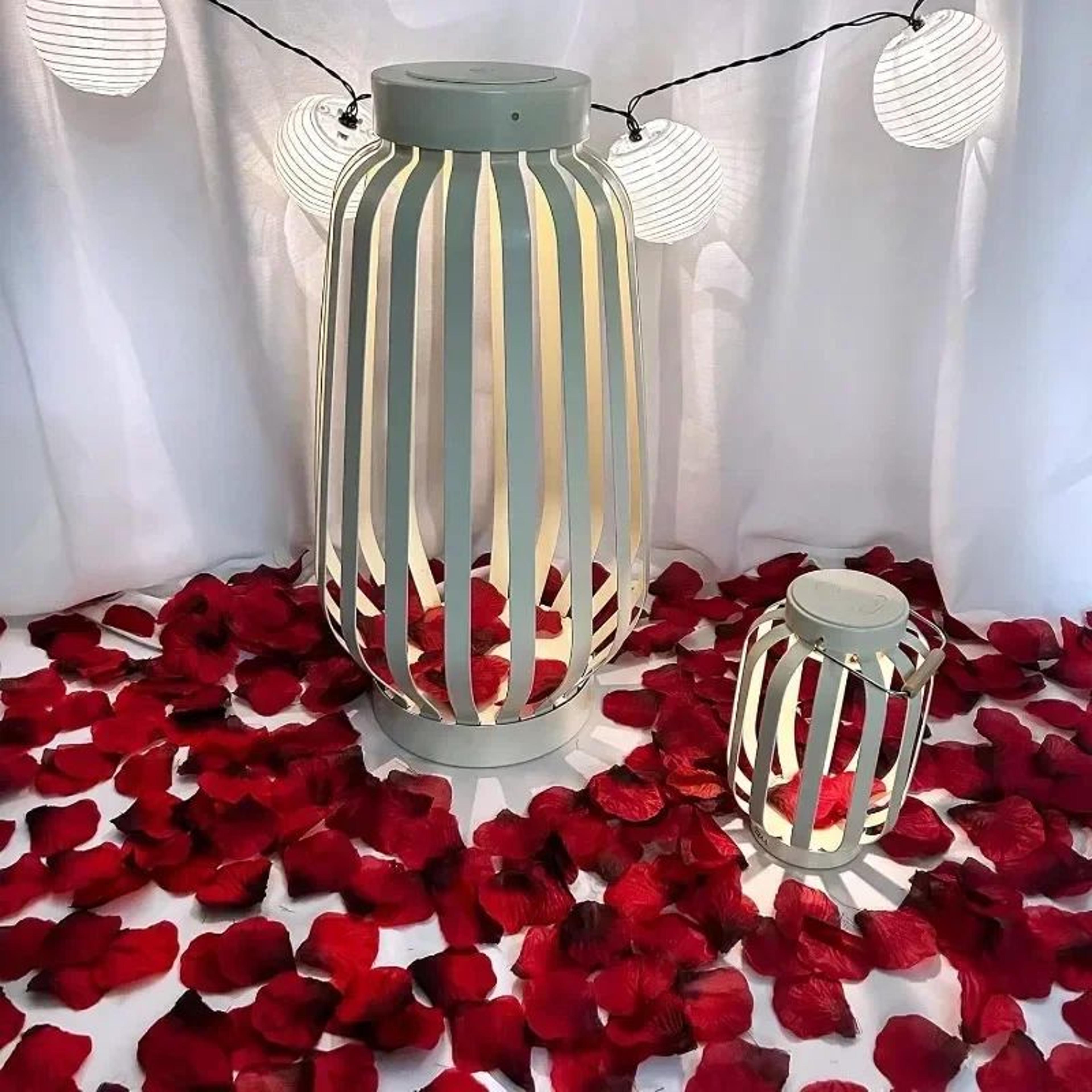 Artificial Red Rose Petals For Weddings And Romantic Party Decor 3
