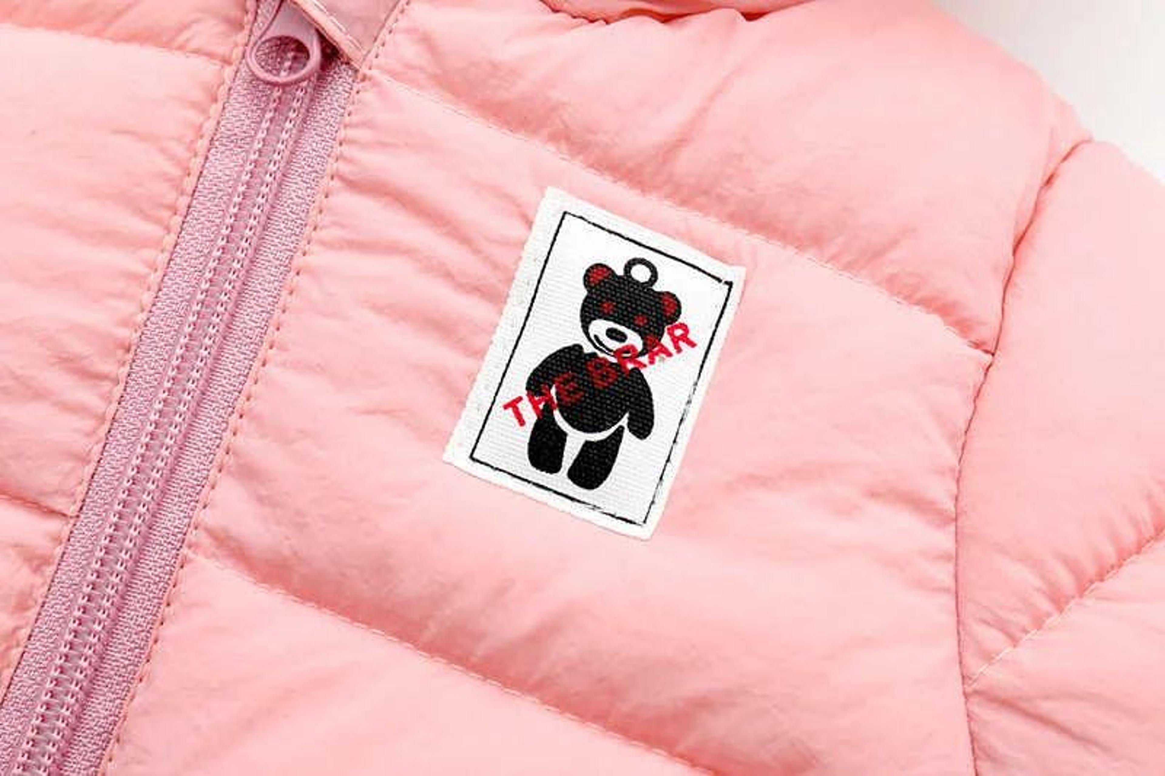 Baby Hooded Winter Romper With Cartoon Design And Velvet Lining 9