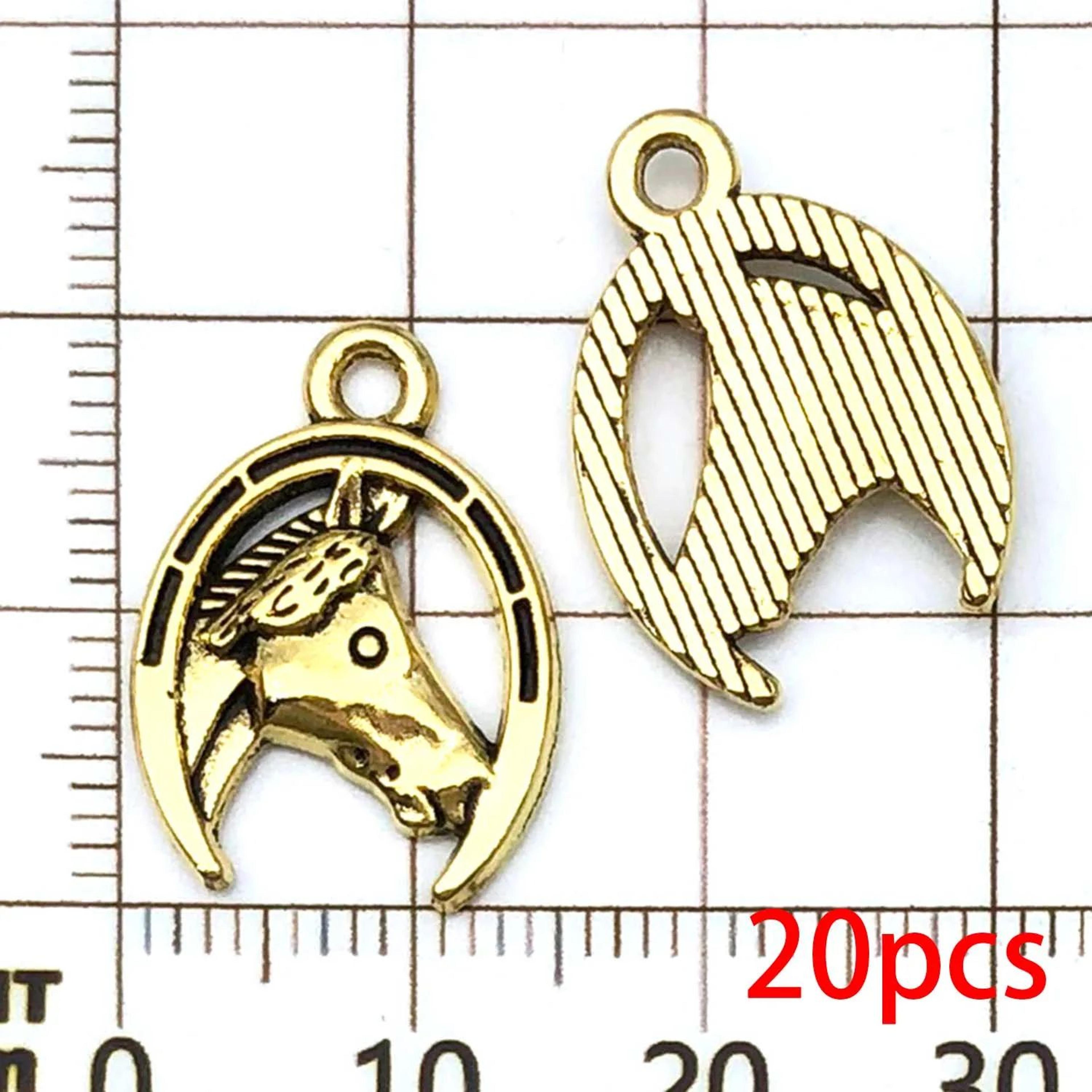 20pcs Western Cowboy Alloy Charms For DIY Bracelets And Necklaces 21