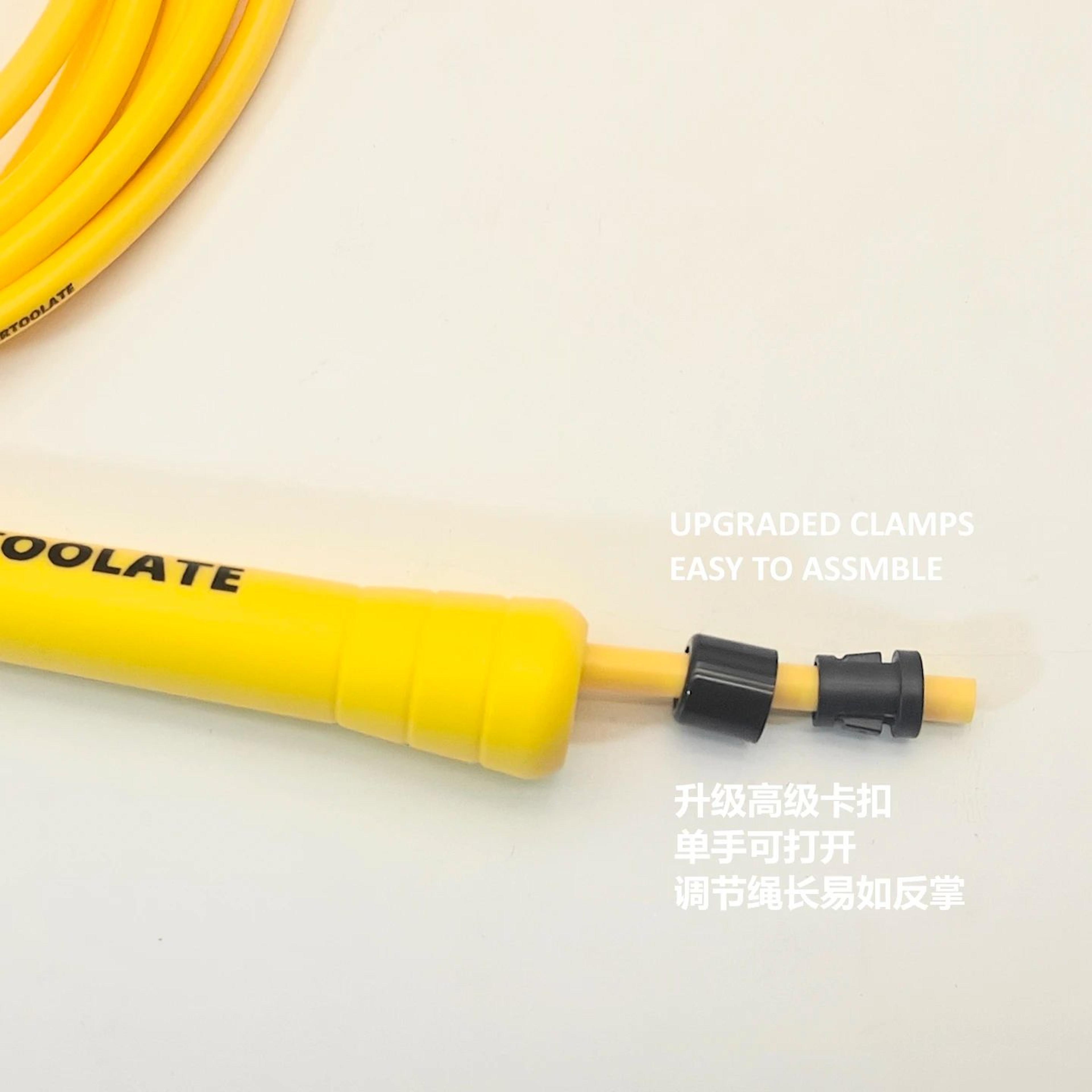 NEVERTOOLATE PVC Jump Rope With Thread Core And 155cm Handles 2