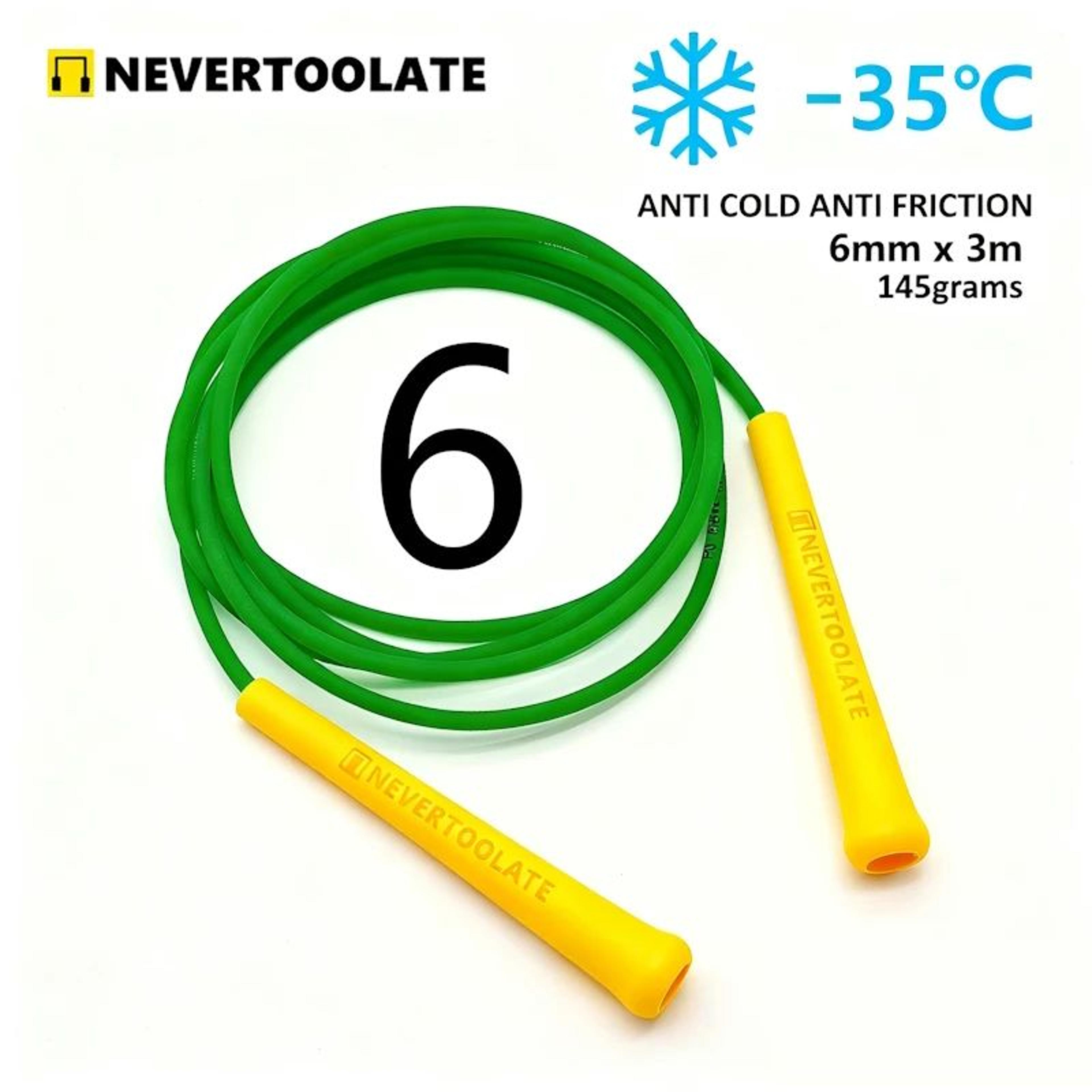 NEVERTOOLATE PVC Jump Rope With Thread Core And 155cm Handles 22