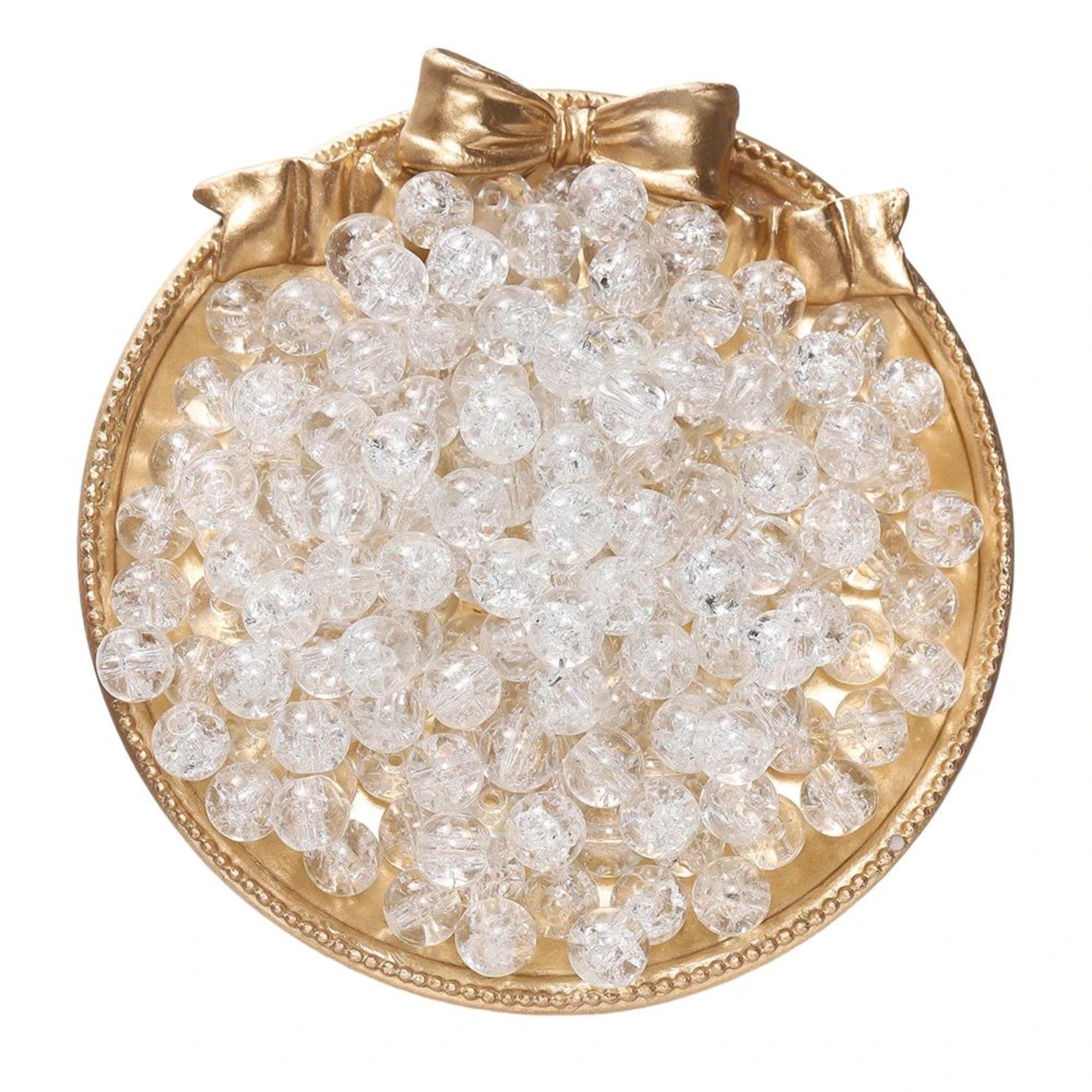 8mm Glass Crackle Beads For DIY Bracelets Necklaces And Earrings 6