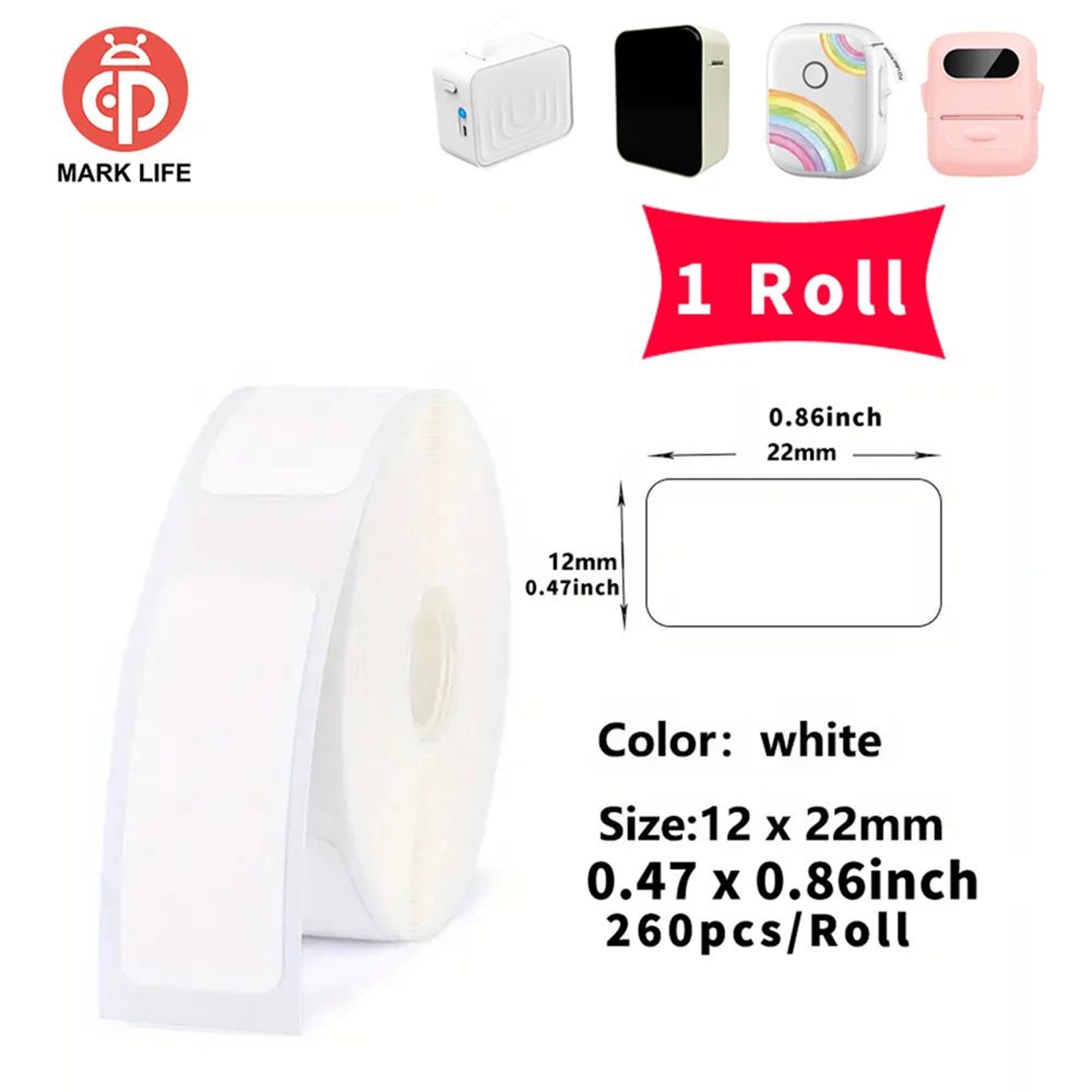 Marklife Self Adhesive Thermal Label Rolls For Mini Portable Printers 13