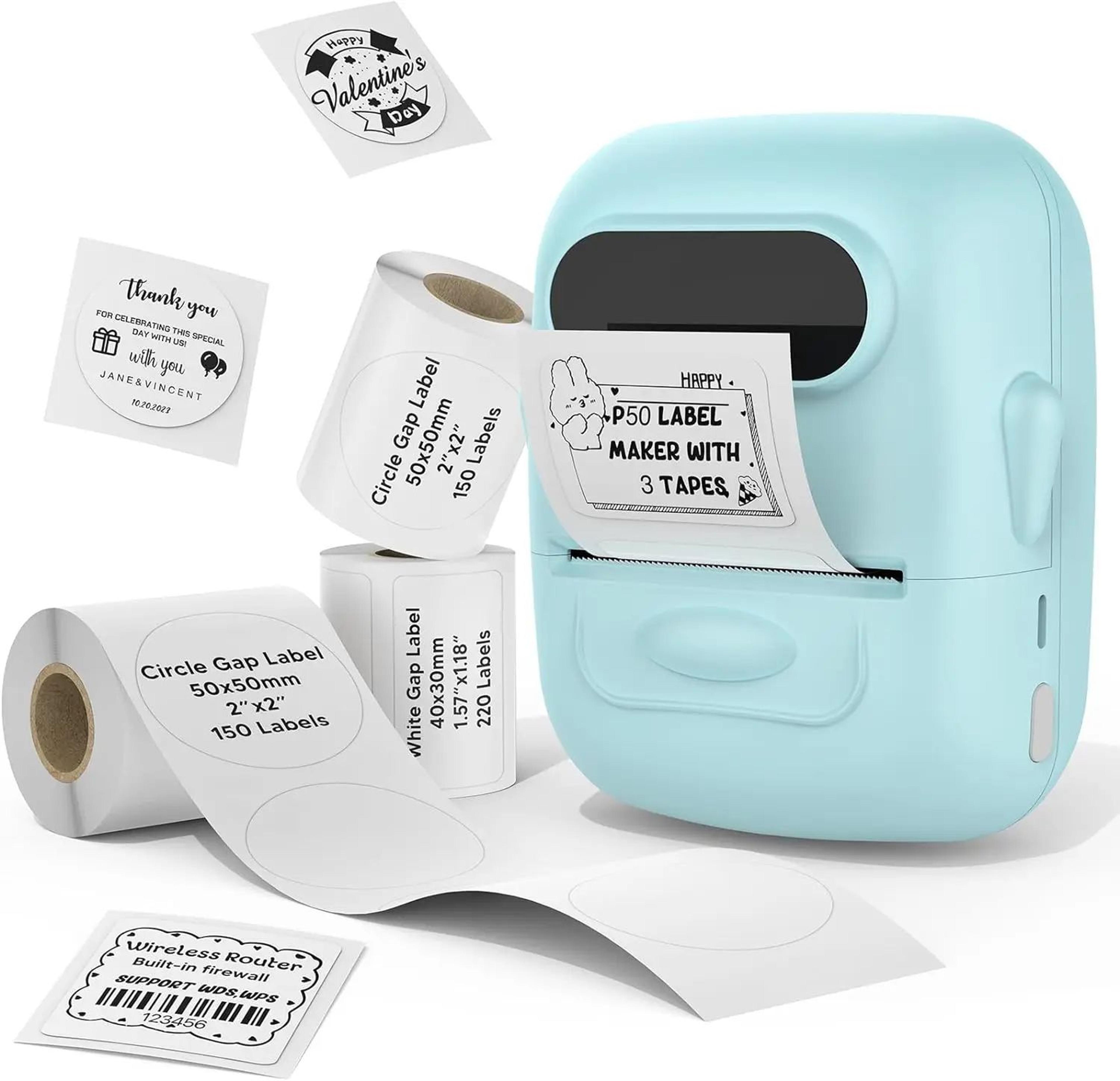 Marklife P50 Portable Bluetooth Thermal Label Printer For Home And Office 6
