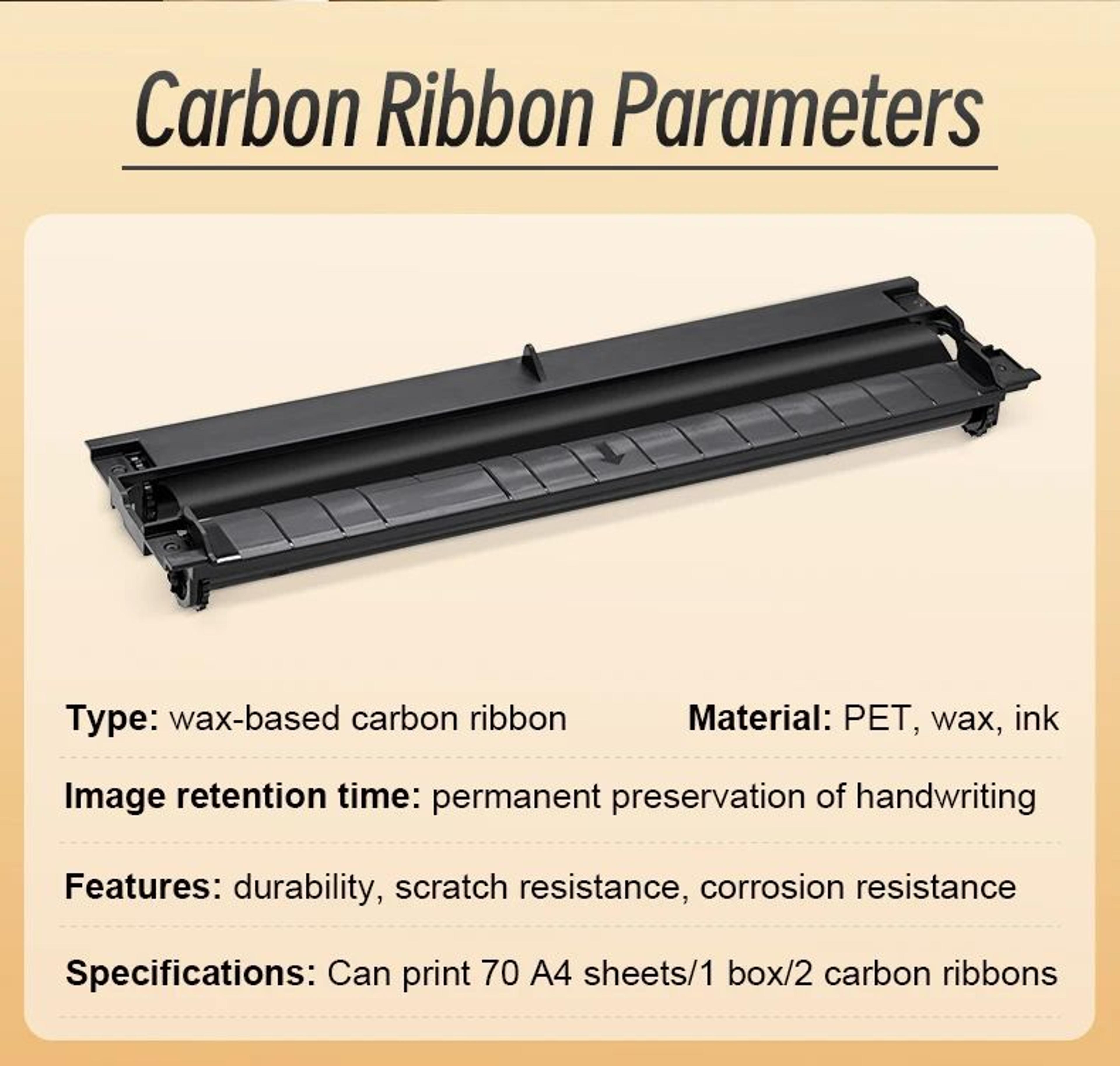 A4 Bluetooth Thermal Transfer Ribbon Printer With Double Sided Printing 13
