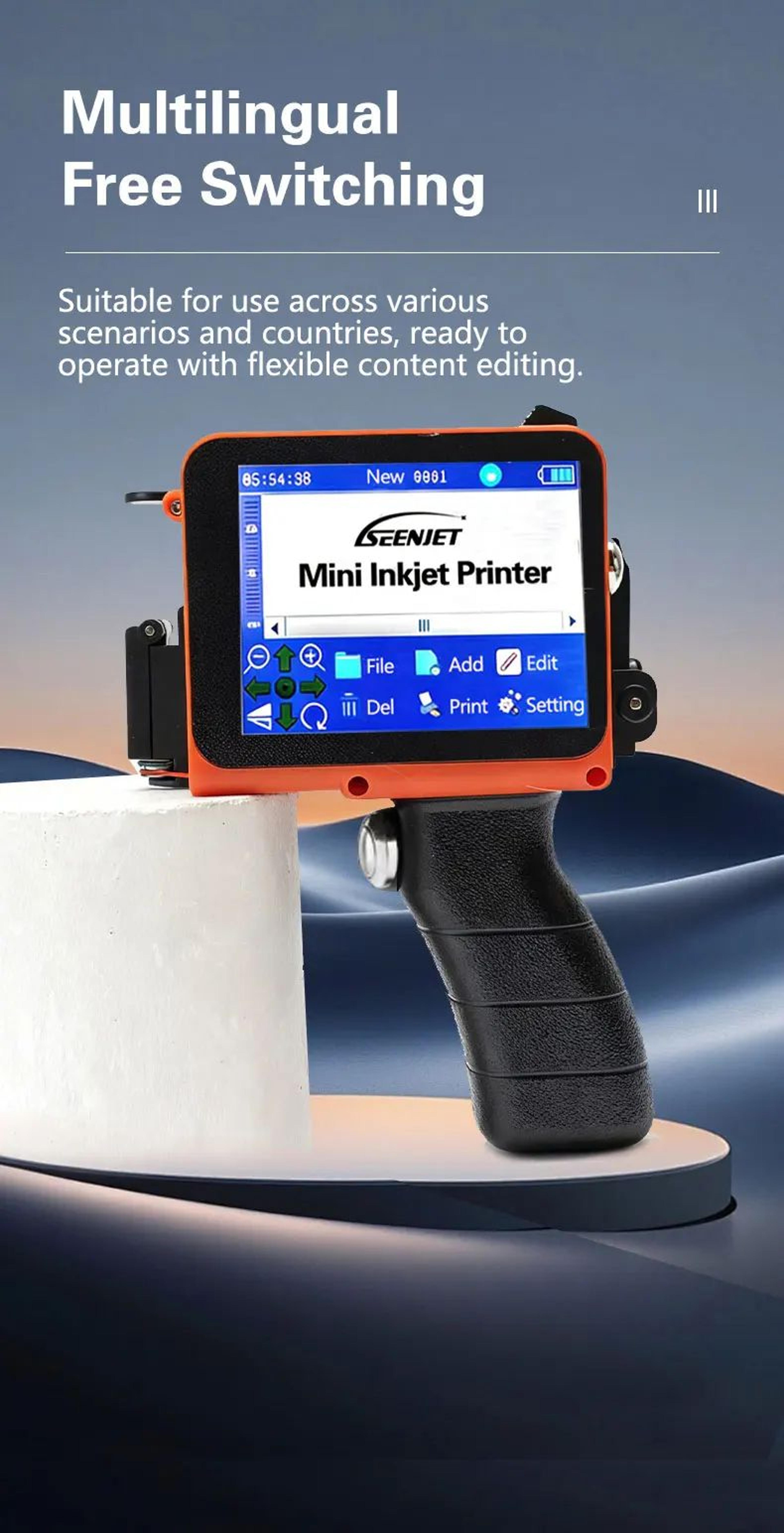 Mini Handheld Inkjet Printer For Expiry Dates Logos And QR Codes 9