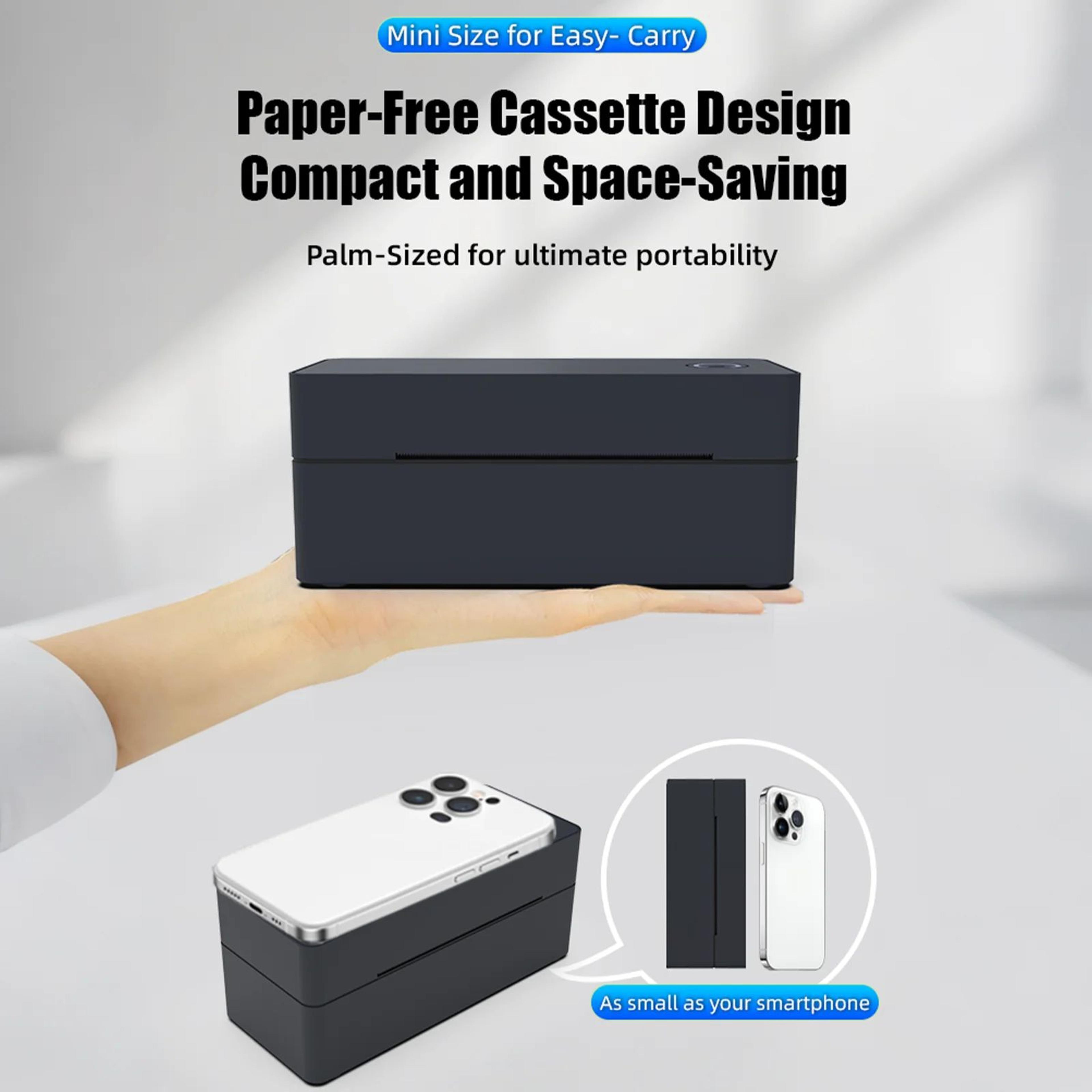 4x6 Bluetooth Thermal Shipping Label Printer For Phones And Computers 2