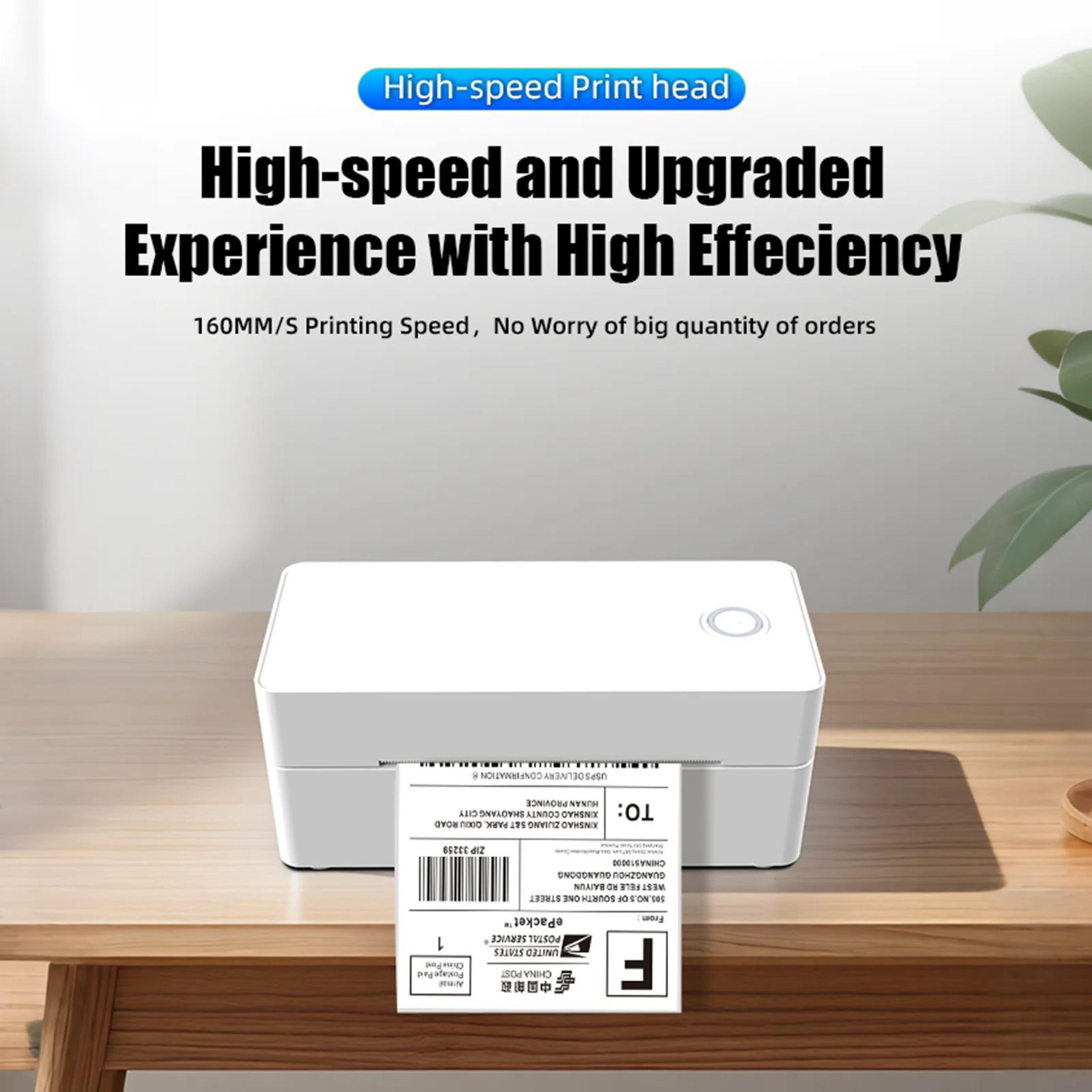 4x6 Bluetooth Thermal Shipping Label Printer For Phones And Computers 1