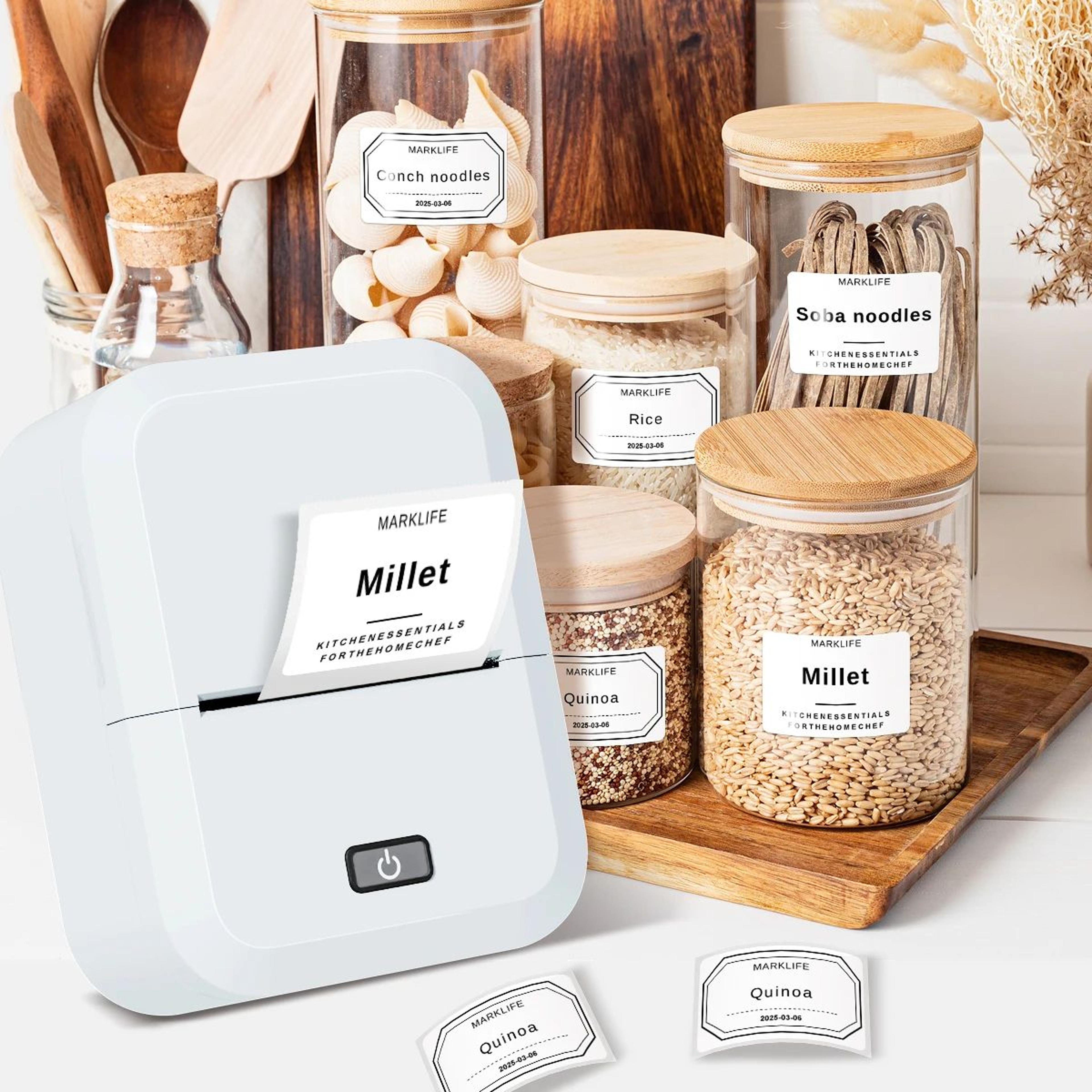 Marklife X2 Mini Portable Inkless Thermal Sticker Label Printer 3