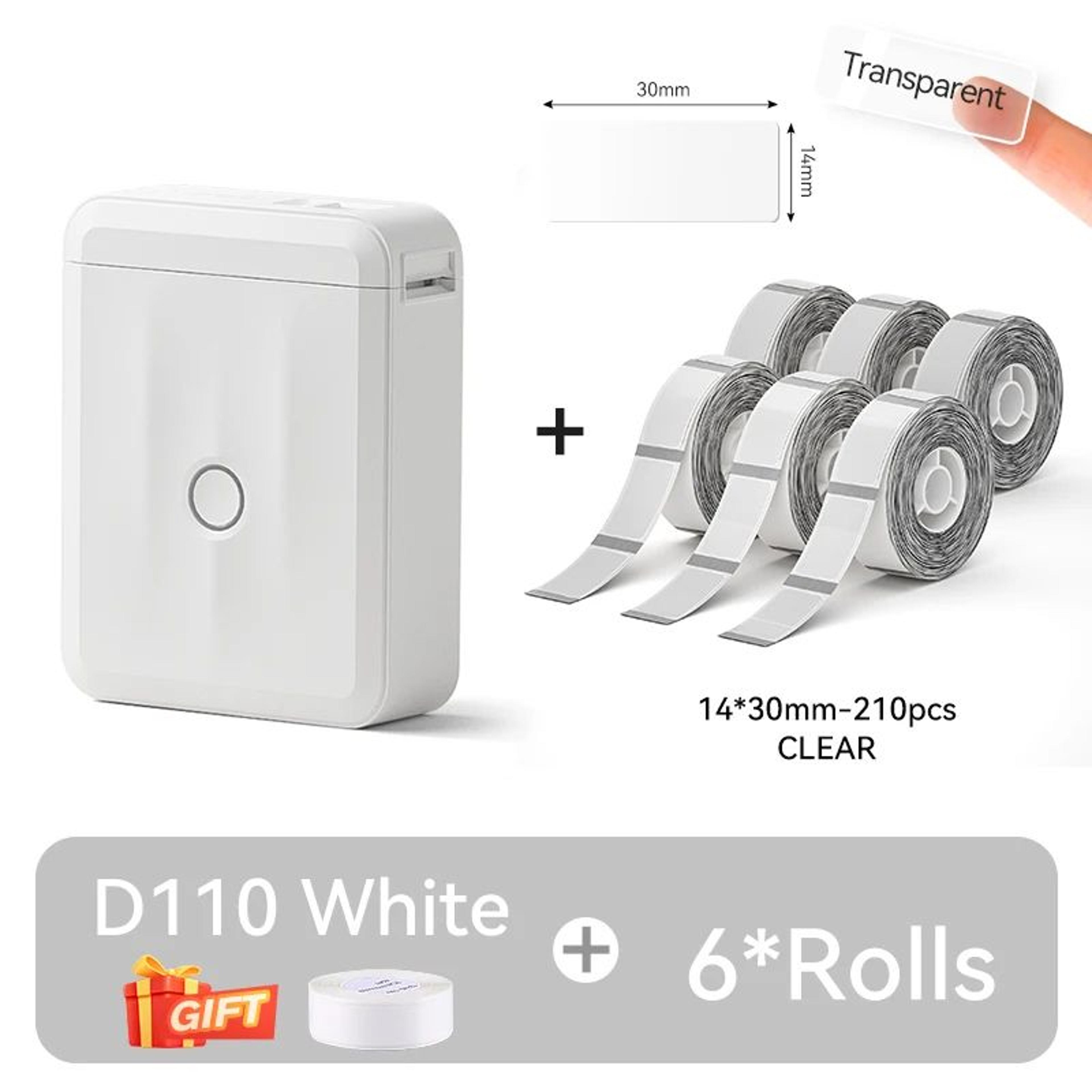 NIIMBOT D110 Mini Bluetooth Thermal Label Printer For Home Organization 13