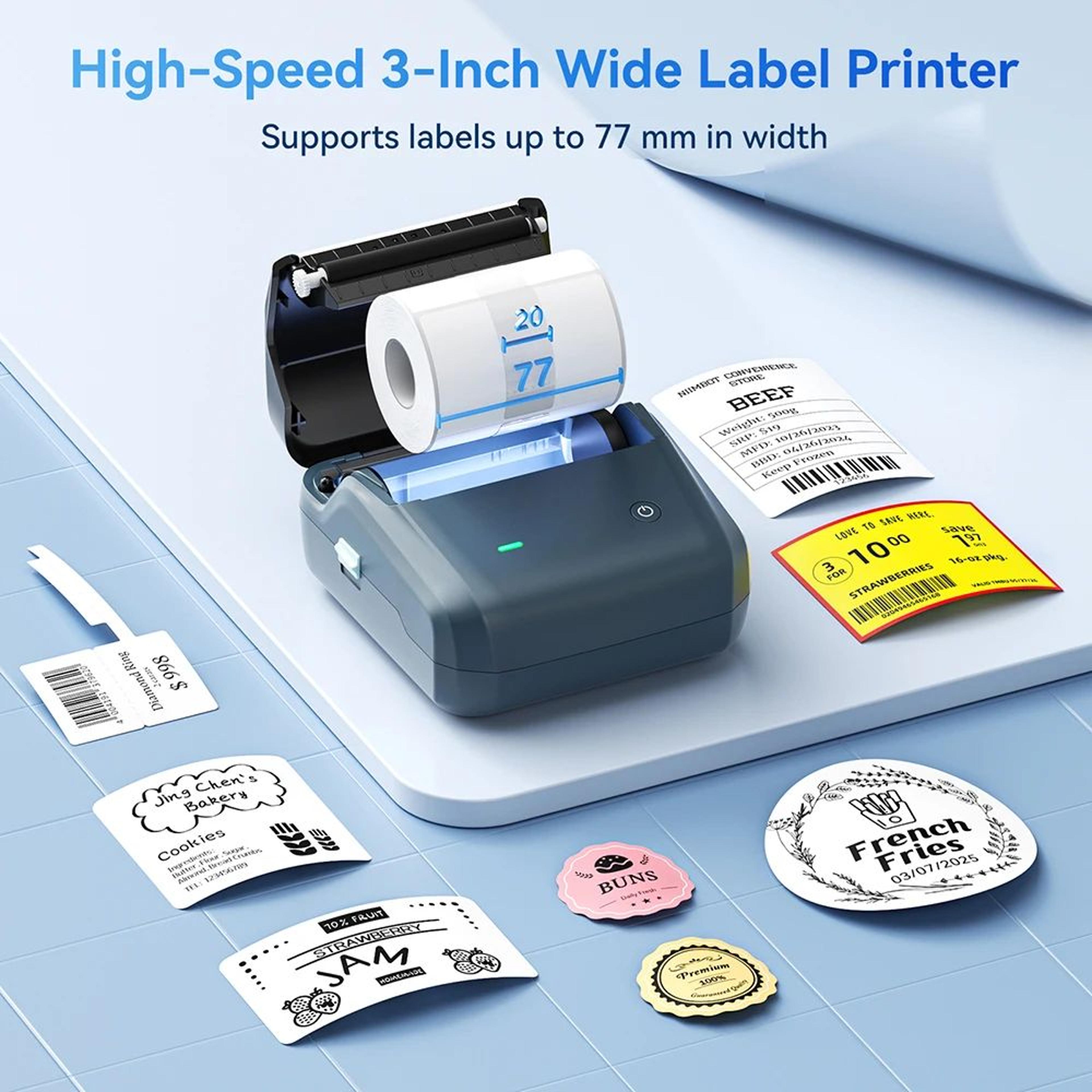 NIIMBOT B31 Portable Thermal Label Printer For Business And Retail 7