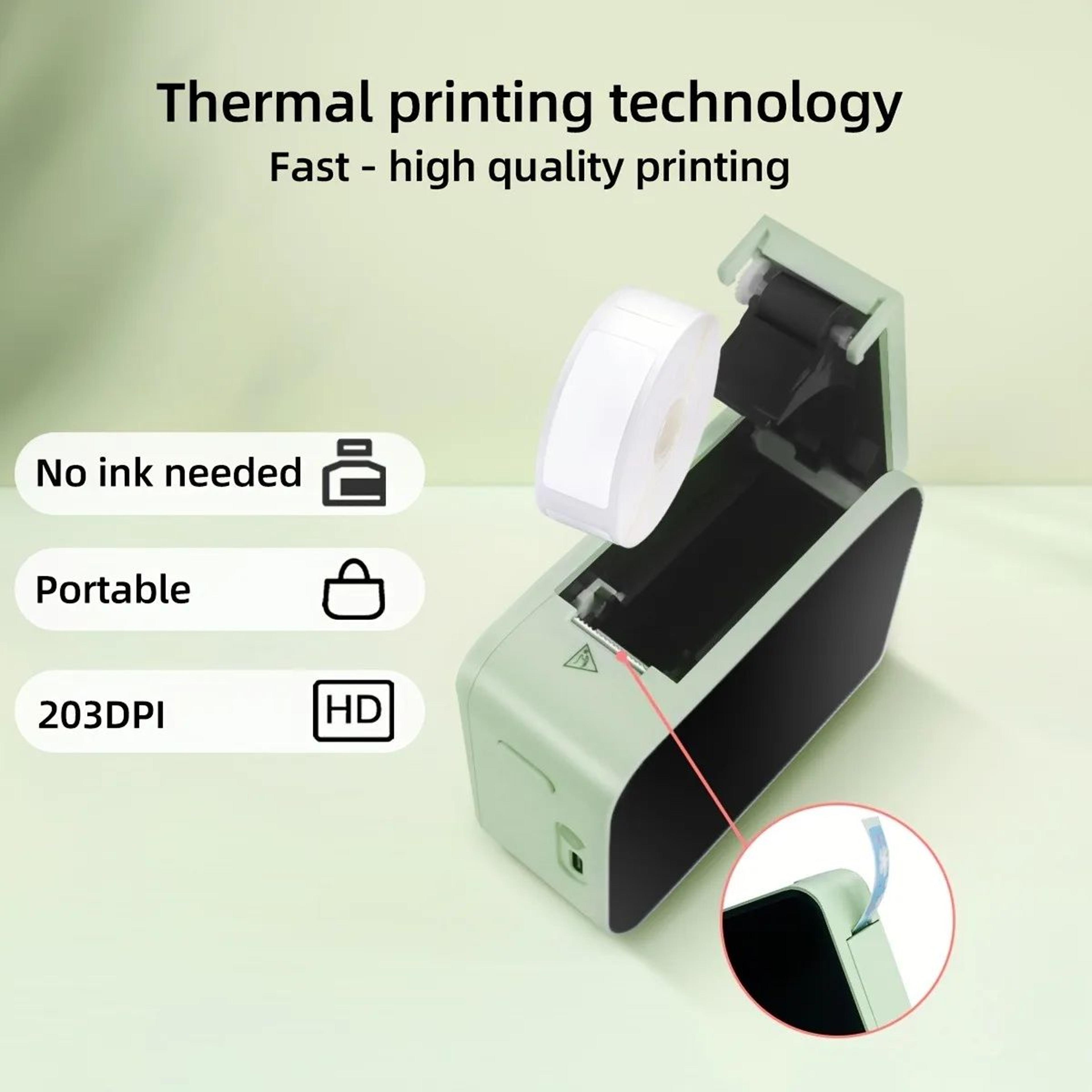 Marklife P15 Mini Bluetooth Thermal Label Printer For Home Office And Kitchen 4